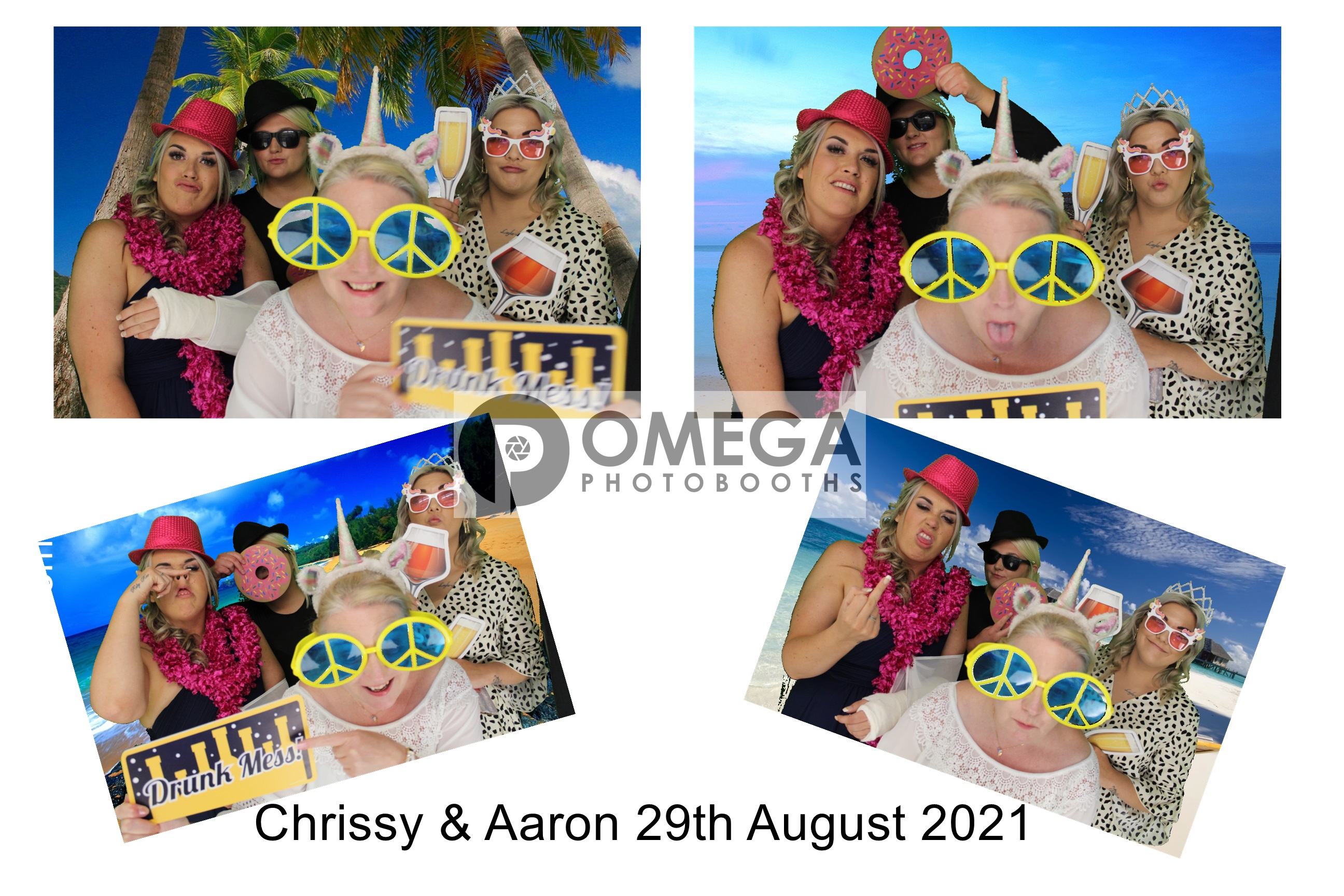 Chrissy & Aaron's wedding | View more photos from the event at gallery.omegaphotobooths.co.uk/u/Omega-Photobooths/Chrissy-Aarons-wedding