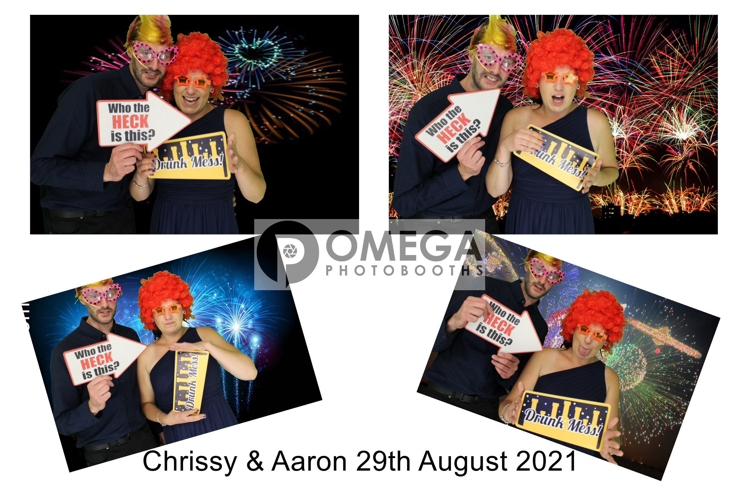 Chrissy & Aaron's wedding | View more photos from the event at gallery.omegaphotobooths.co.uk/u/Omega-Photobooths/Chrissy-Aarons-wedding