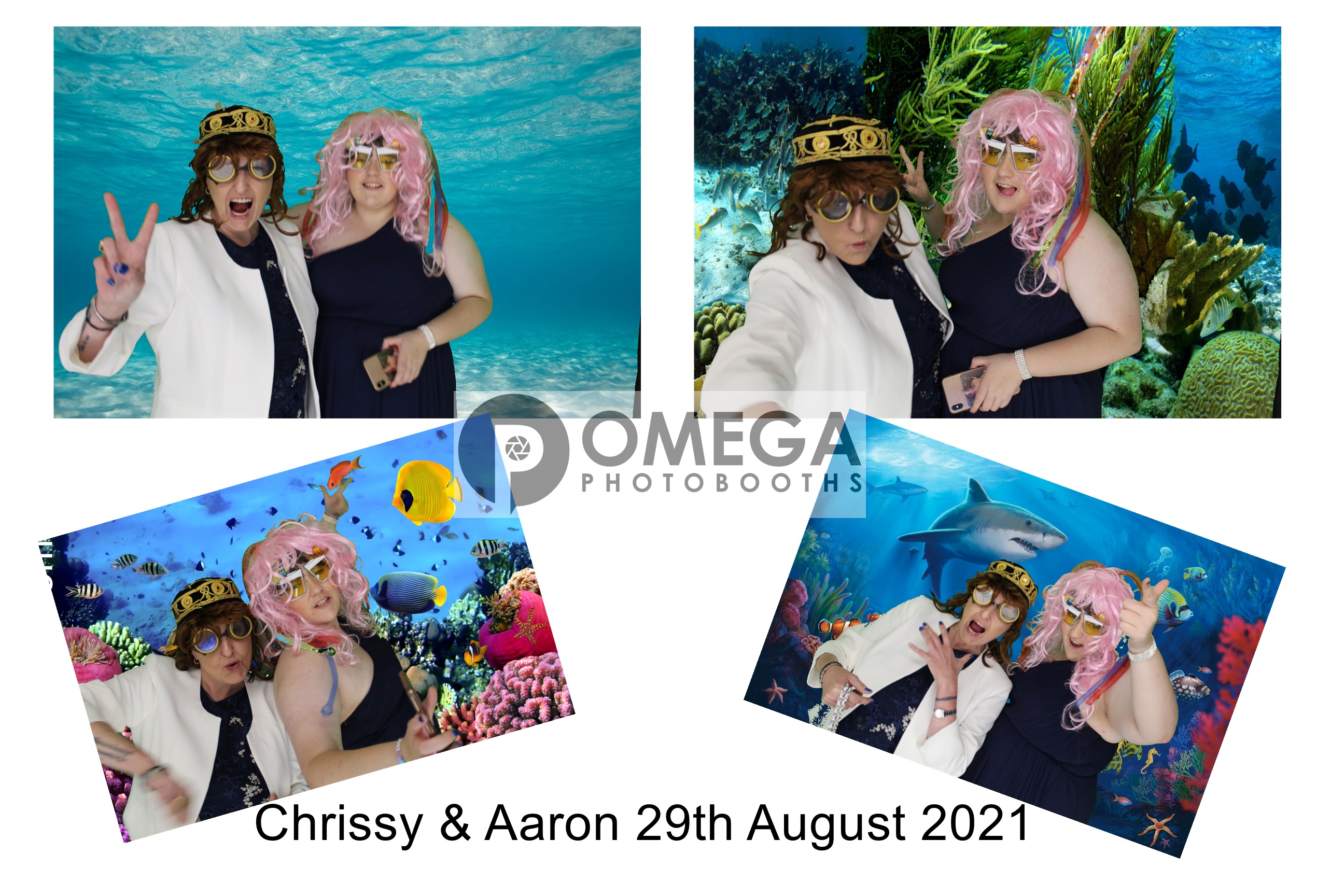 Chrissy & Aaron's wedding | View more photos from the event at gallery.omegaphotobooths.co.uk/u/Omega-Photobooths/Chrissy-Aarons-wedding