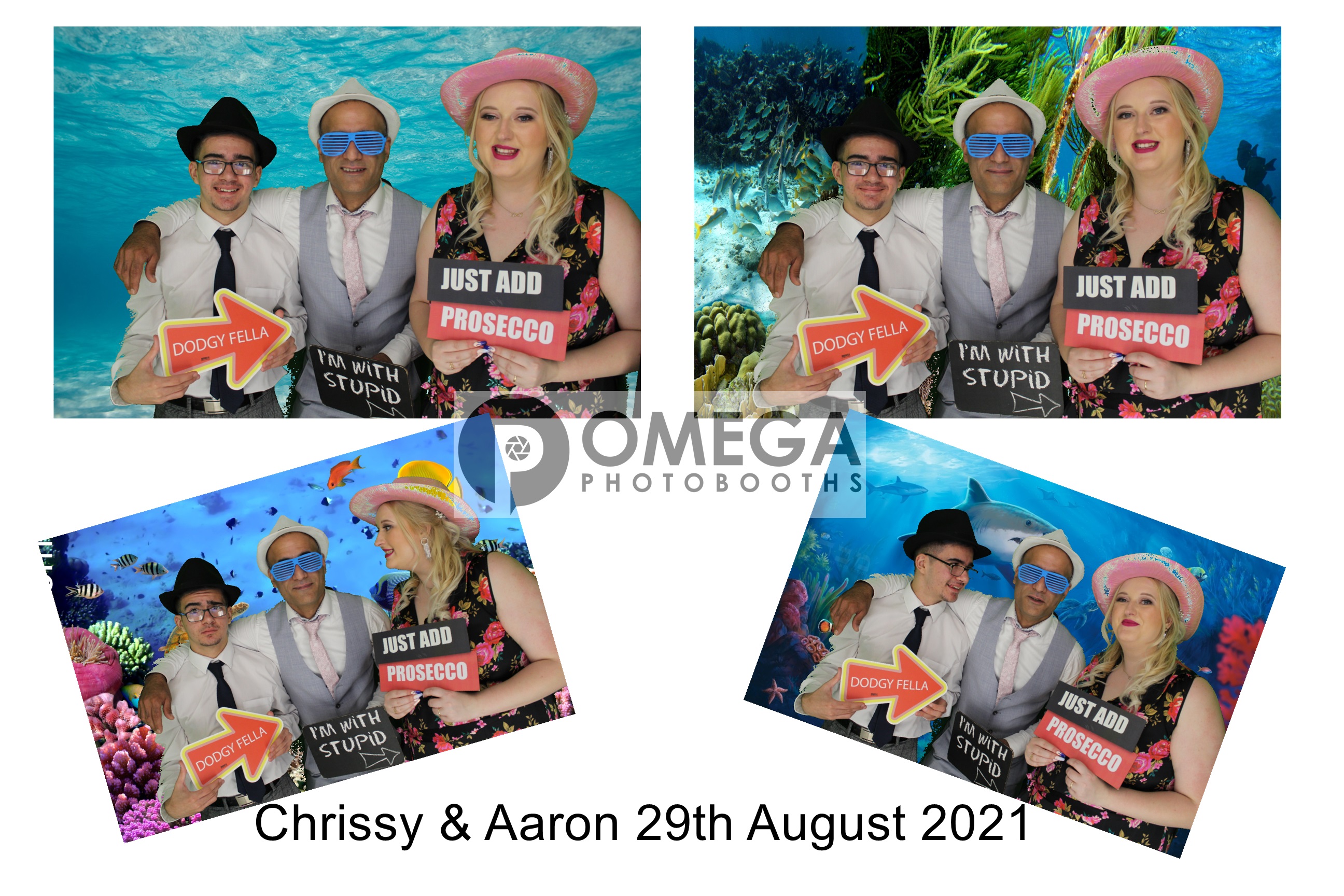 Chrissy & Aaron's wedding | View more photos from the event at gallery.omegaphotobooths.co.uk/u/Omega-Photobooths/Chrissy-Aarons-wedding