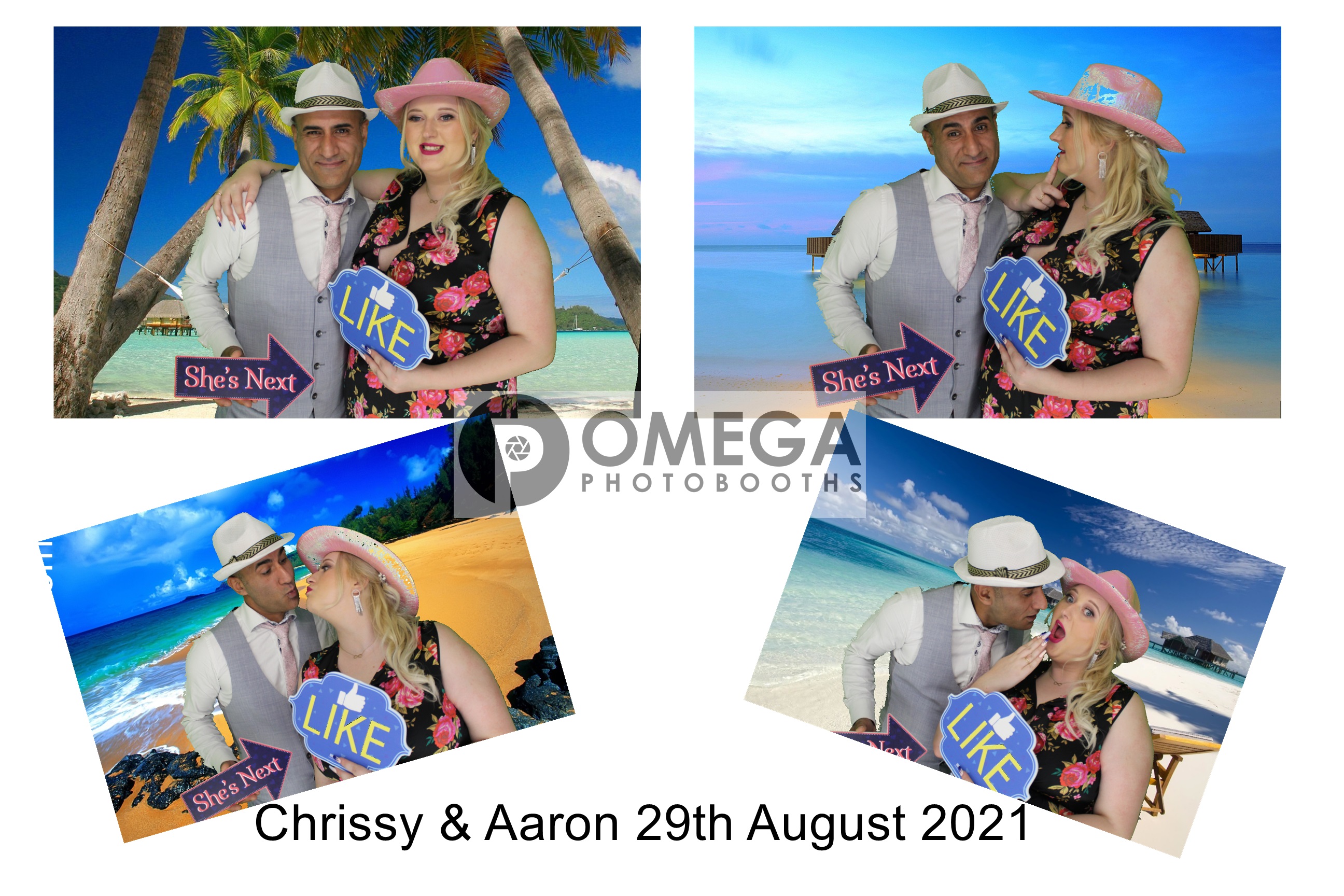 Chrissy & Aaron's wedding | View more photos from the event at gallery.omegaphotobooths.co.uk/u/Omega-Photobooths/Chrissy-Aarons-wedding