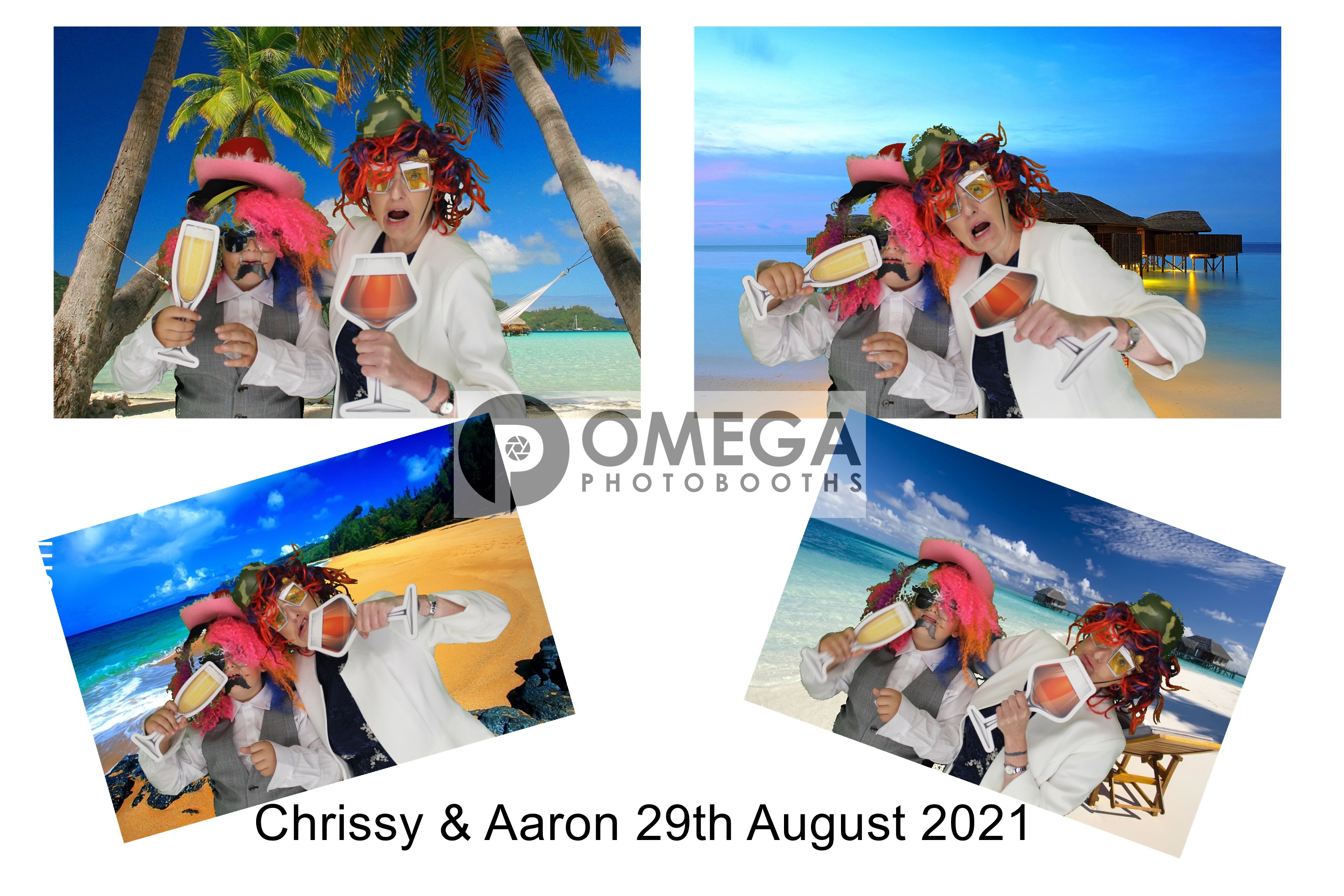 Chrissy & Aaron's wedding | View more photos from the event at gallery.omegaphotobooths.co.uk/u/Omega-Photobooths/Chrissy-Aarons-wedding