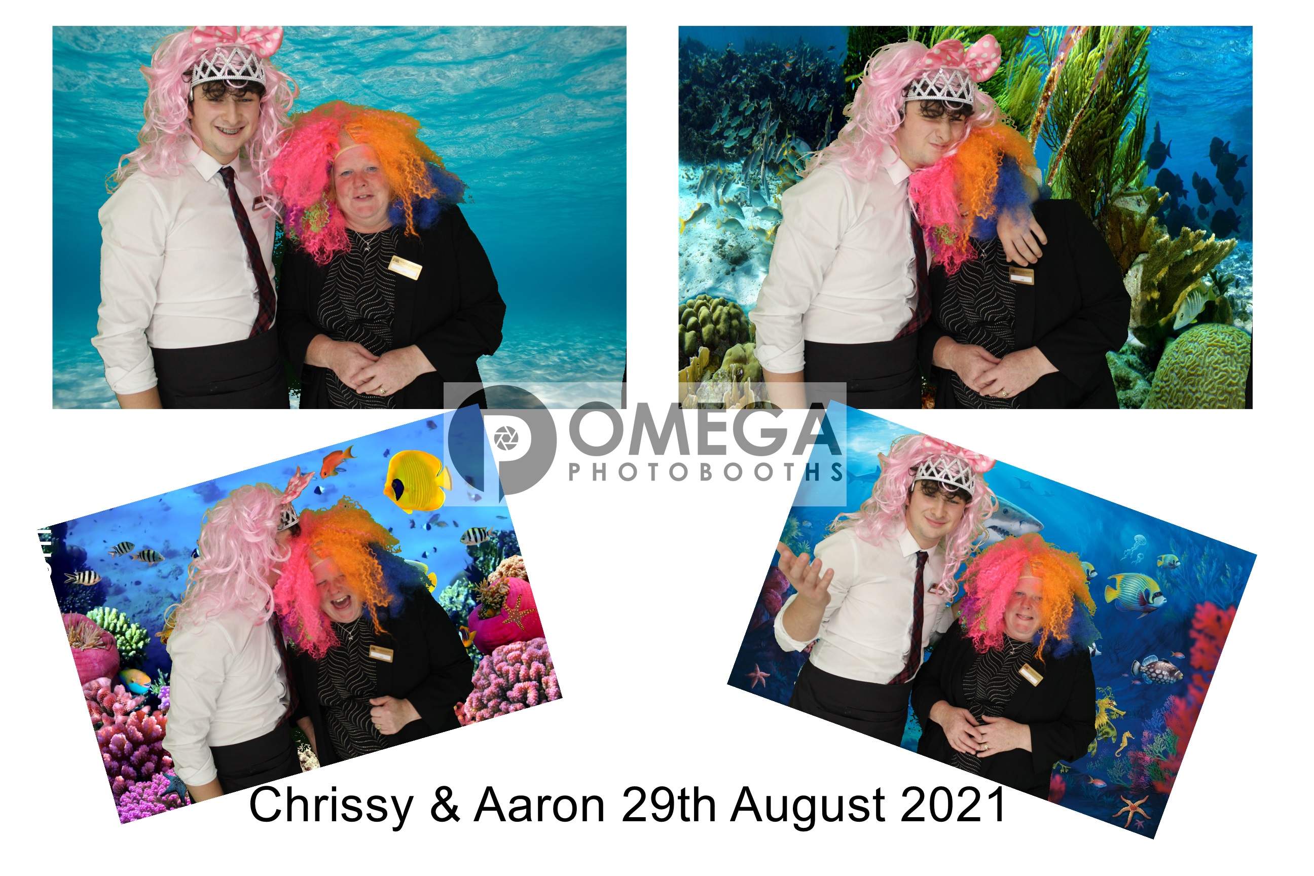 Chrissy & Aaron's wedding | View more photos from the event at gallery.omegaphotobooths.co.uk/u/Omega-Photobooths/Chrissy-Aarons-wedding