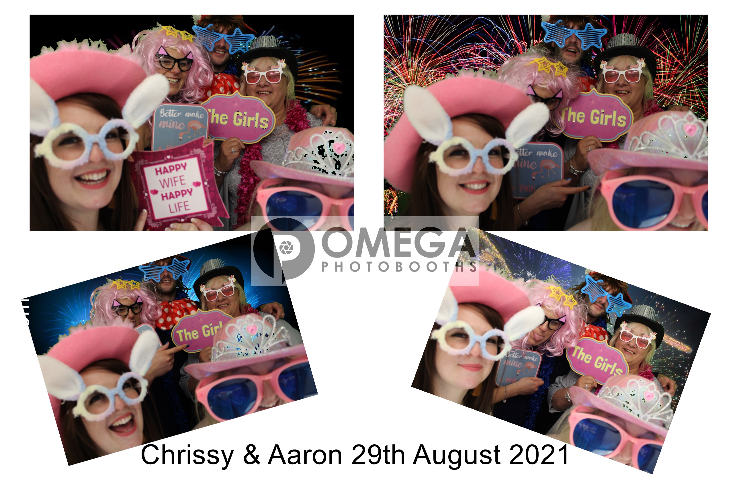 Chrissy & Aaron's wedding | View more photos from the event at gallery.omegaphotobooths.co.uk/u/Omega-Photobooths/Chrissy-Aarons-wedding