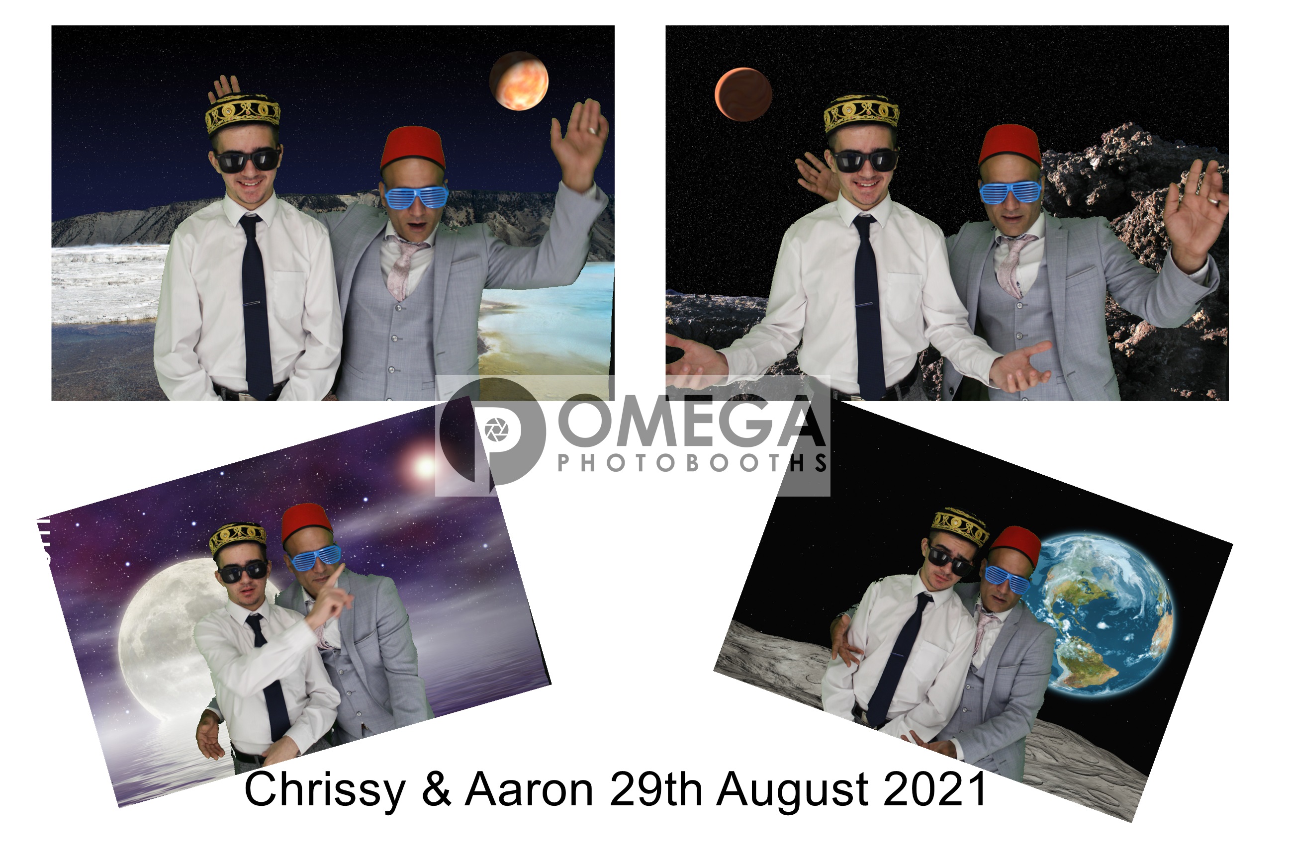 Chrissy & Aaron's wedding | View more photos from the event at gallery.omegaphotobooths.co.uk/u/Omega-Photobooths/Chrissy-Aarons-wedding