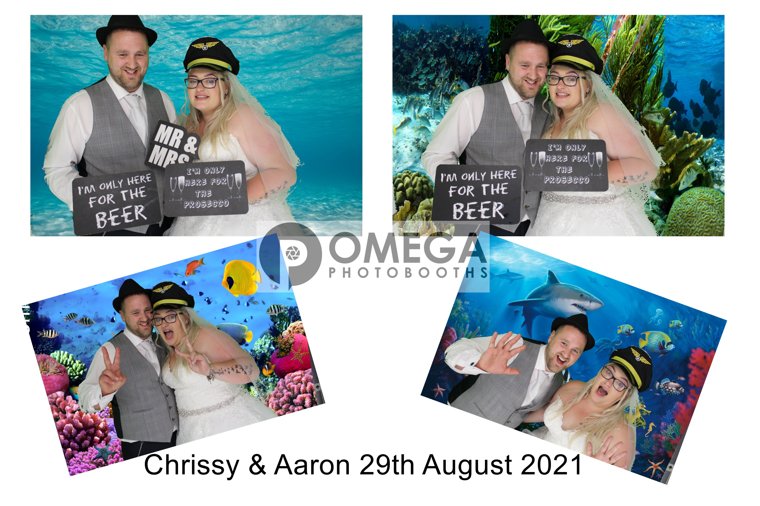 Chrissy & Aaron's wedding | View more photos from the event at gallery.omegaphotobooths.co.uk/u/Omega-Photobooths/Chrissy-Aarons-wedding