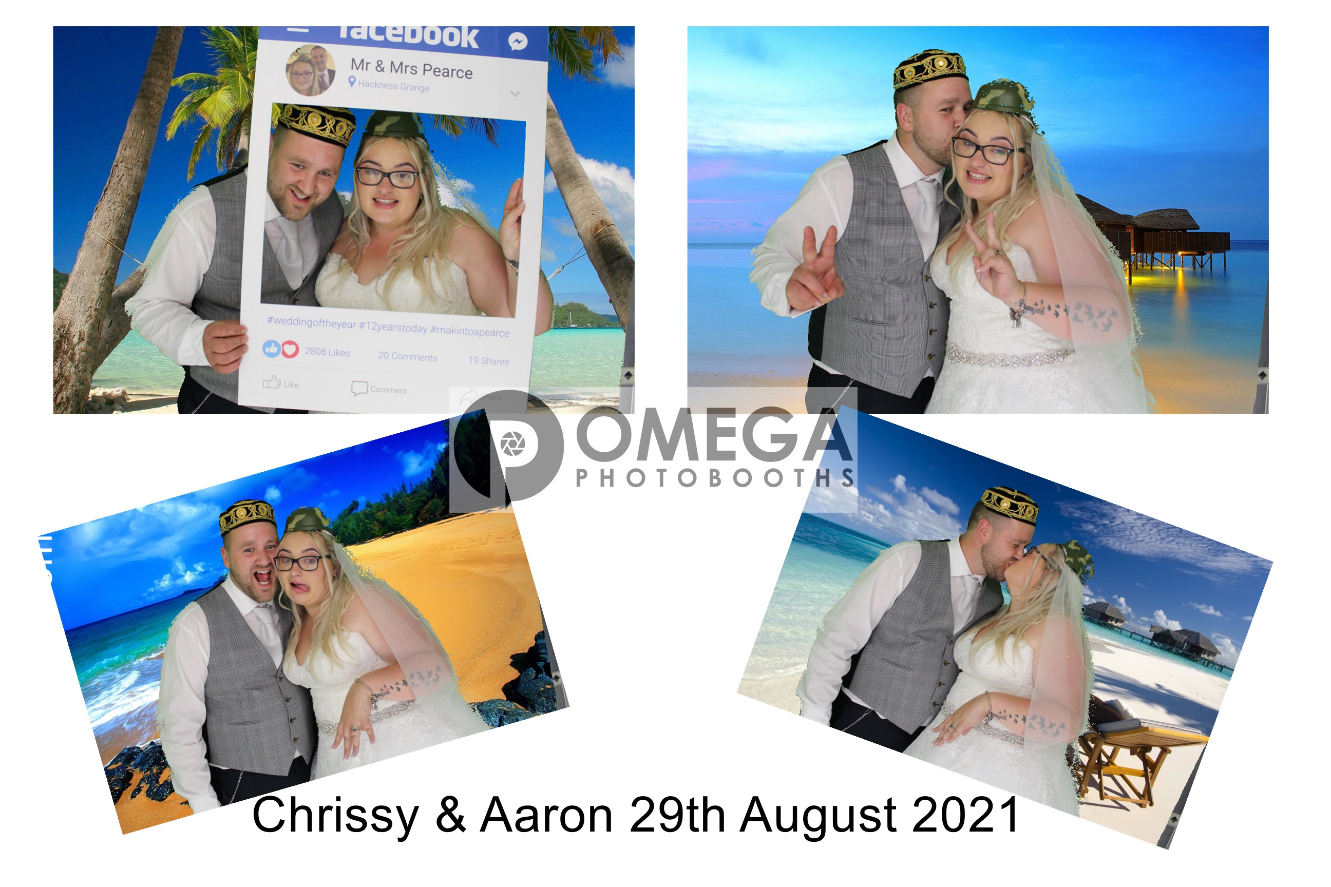 Chrissy & Aaron's wedding | View more photos from the event at gallery.omegaphotobooths.co.uk/u/Omega-Photobooths/Chrissy-Aarons-wedding