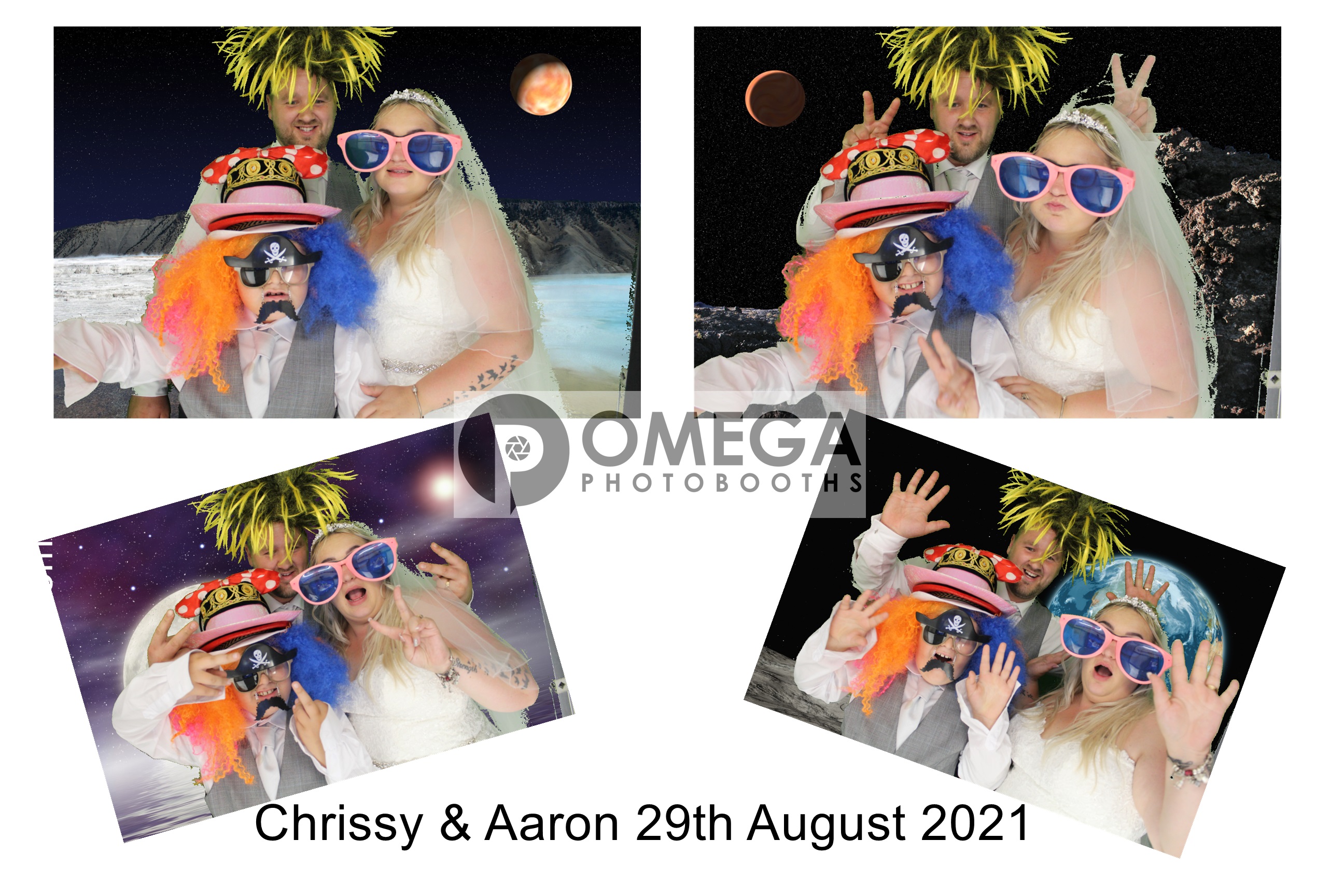 Chrissy & Aaron's wedding | View more photos from the event at gallery.omegaphotobooths.co.uk/u/Omega-Photobooths/Chrissy-Aarons-wedding