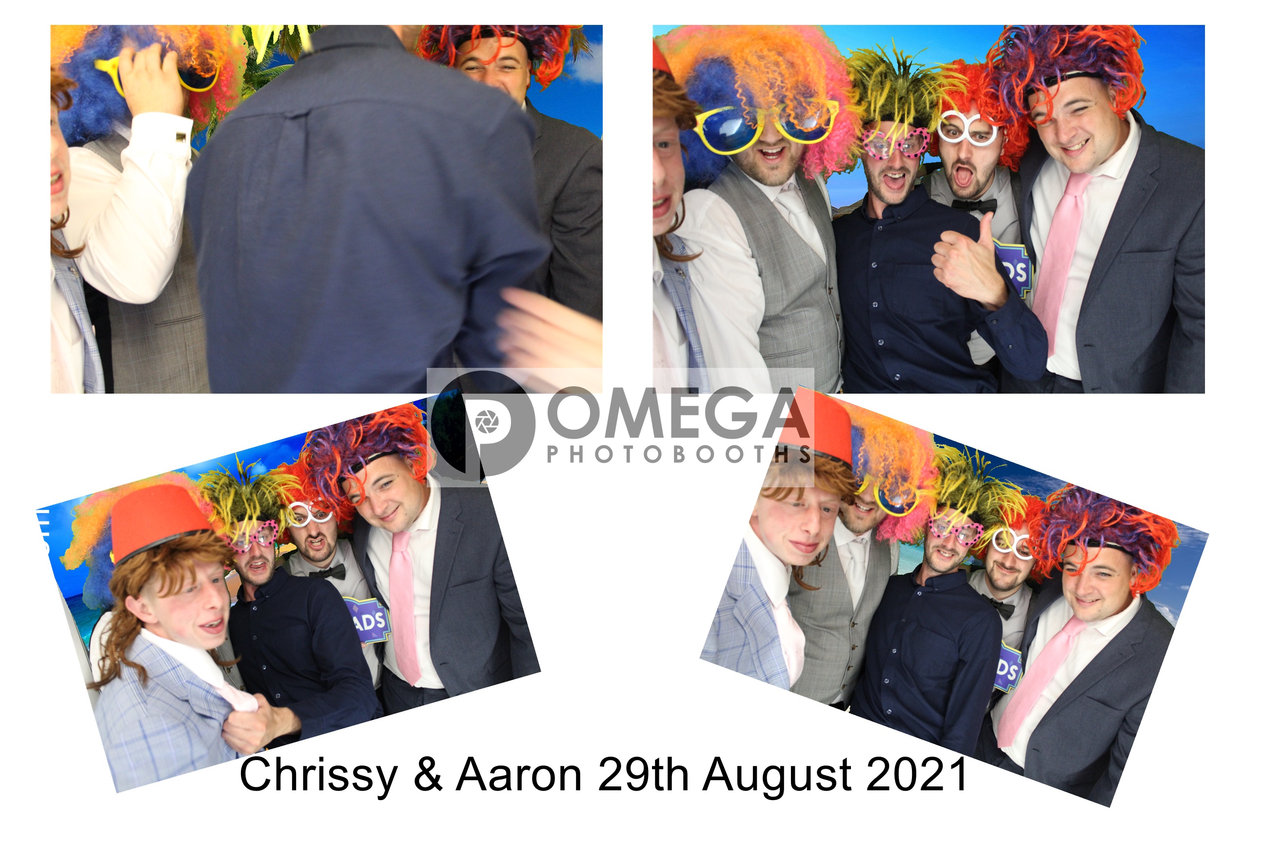 Chrissy & Aaron's wedding | View more photos from the event at gallery.omegaphotobooths.co.uk/u/Omega-Photobooths/Chrissy-Aarons-wedding