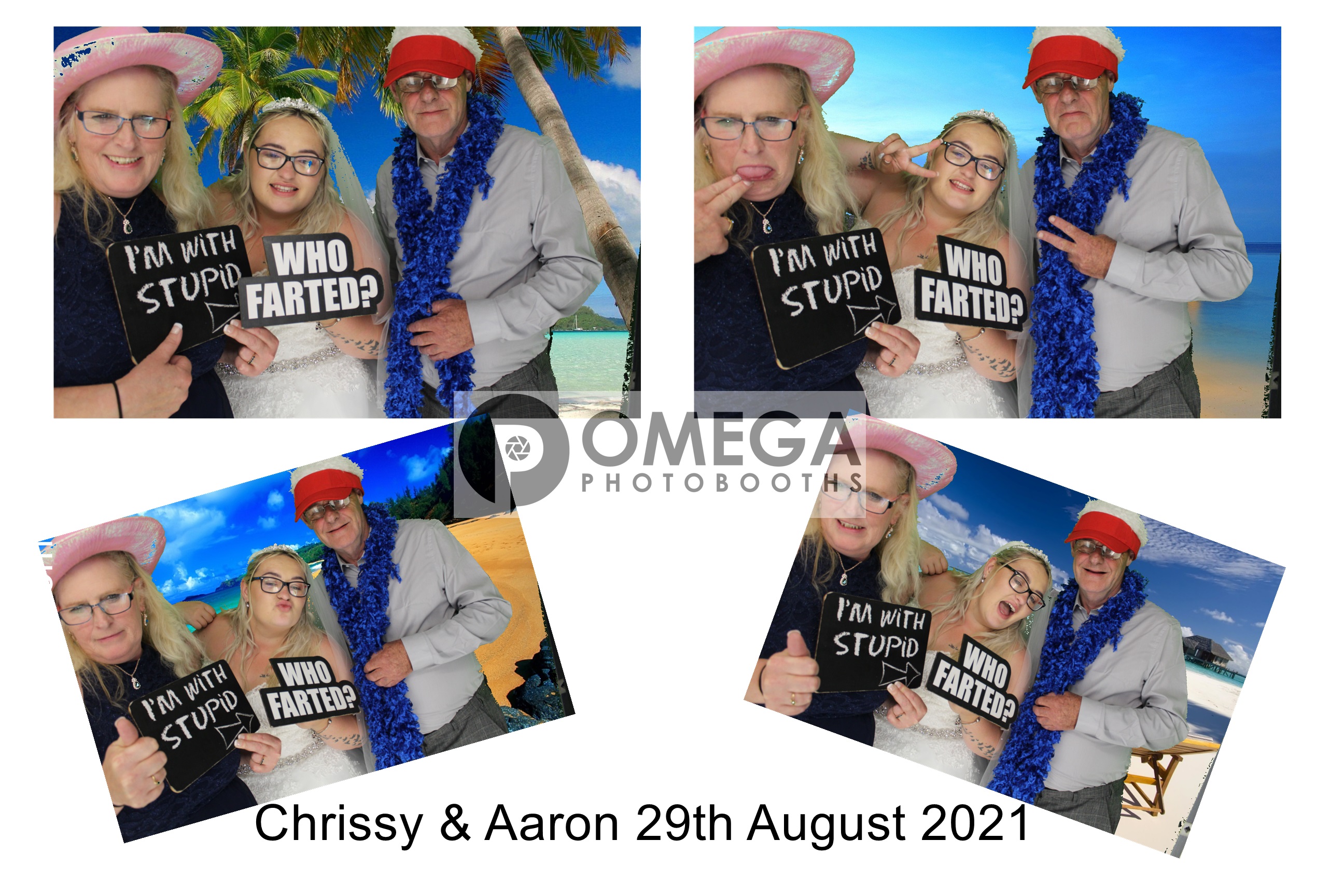 Chrissy & Aaron's wedding | View more photos from the event at gallery.omegaphotobooths.co.uk/u/Omega-Photobooths/Chrissy-Aarons-wedding