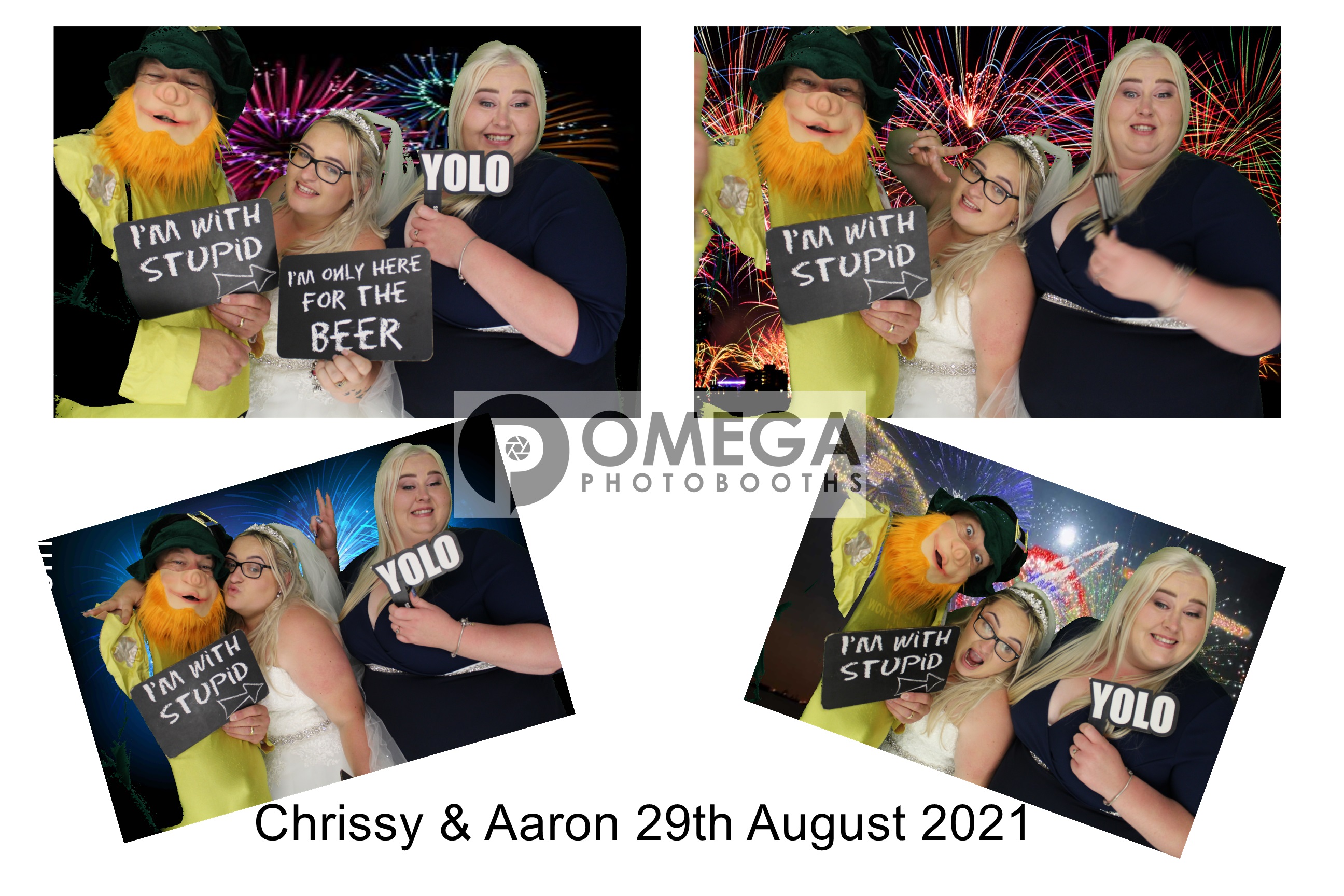 Chrissy & Aaron's wedding | View more photos from the event at gallery.omegaphotobooths.co.uk/u/Omega-Photobooths/Chrissy-Aarons-wedding