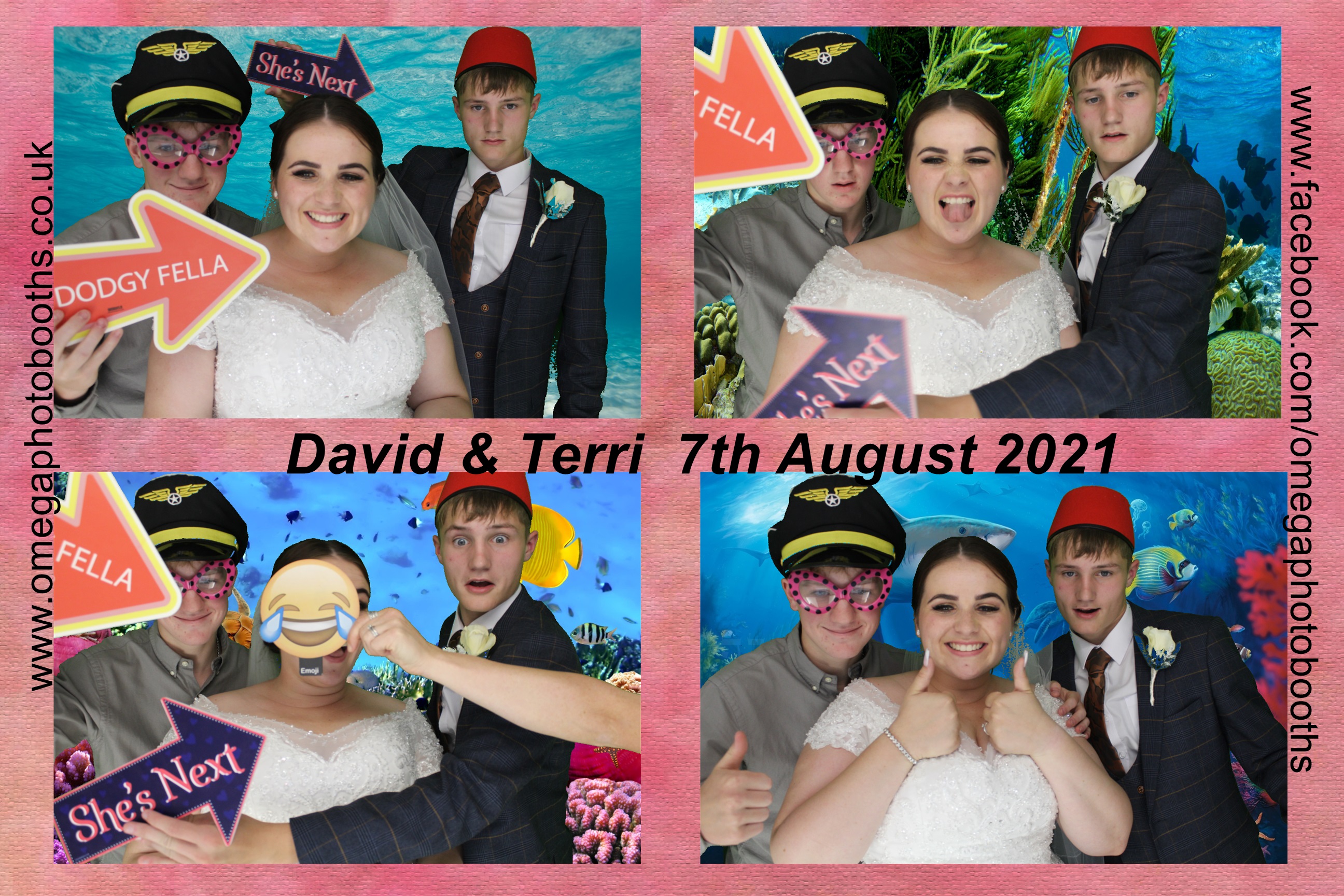 David & Terri's Wedding | View more photos from the event at gallery.omegaphotobooths.co.uk/u/Omega-Photobooths/David-Terris-Wedding