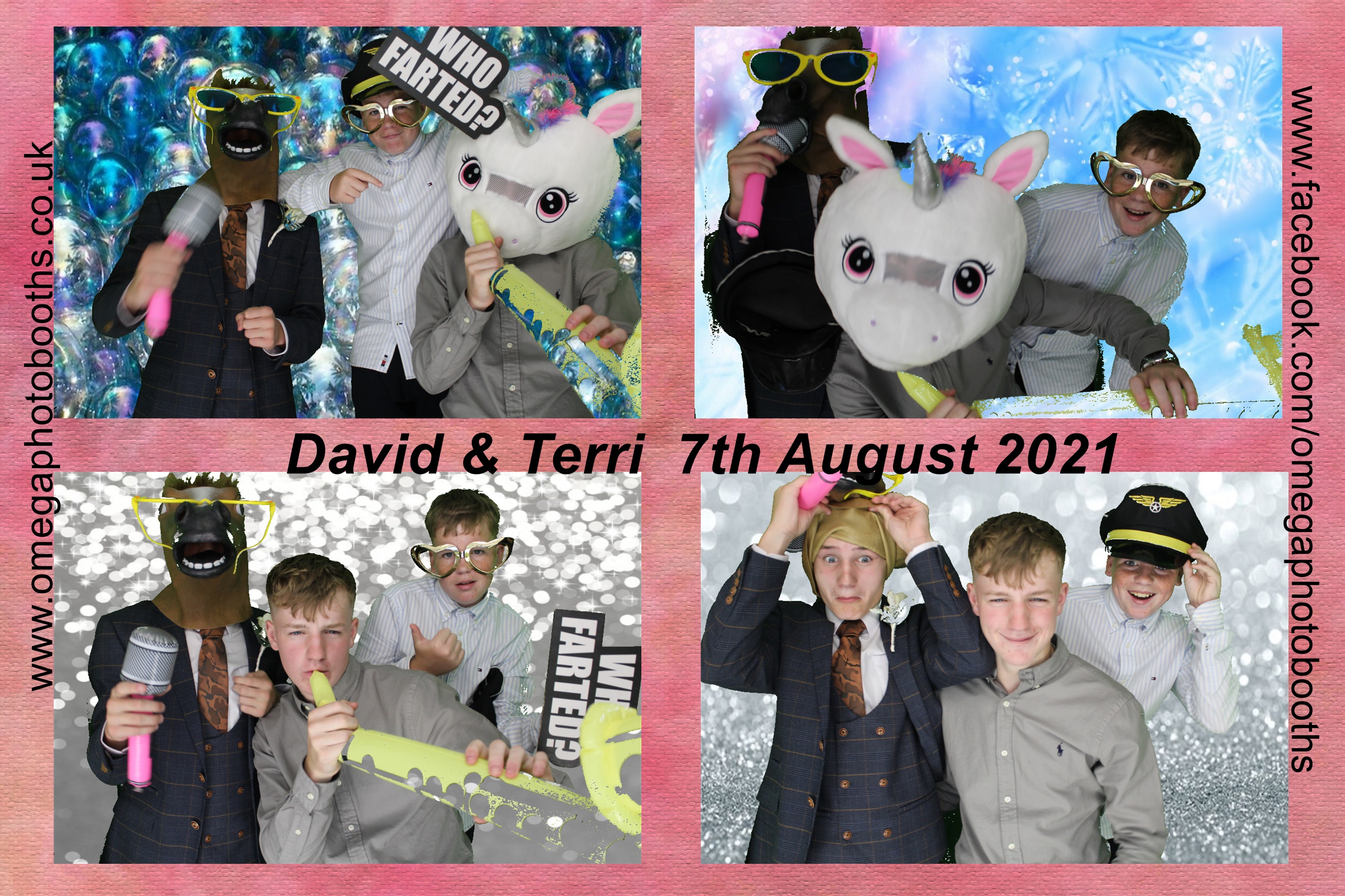 David & Terri's Wedding | View more photos from the event at gallery.omegaphotobooths.co.uk/u/Omega-Photobooths/David-Terris-Wedding