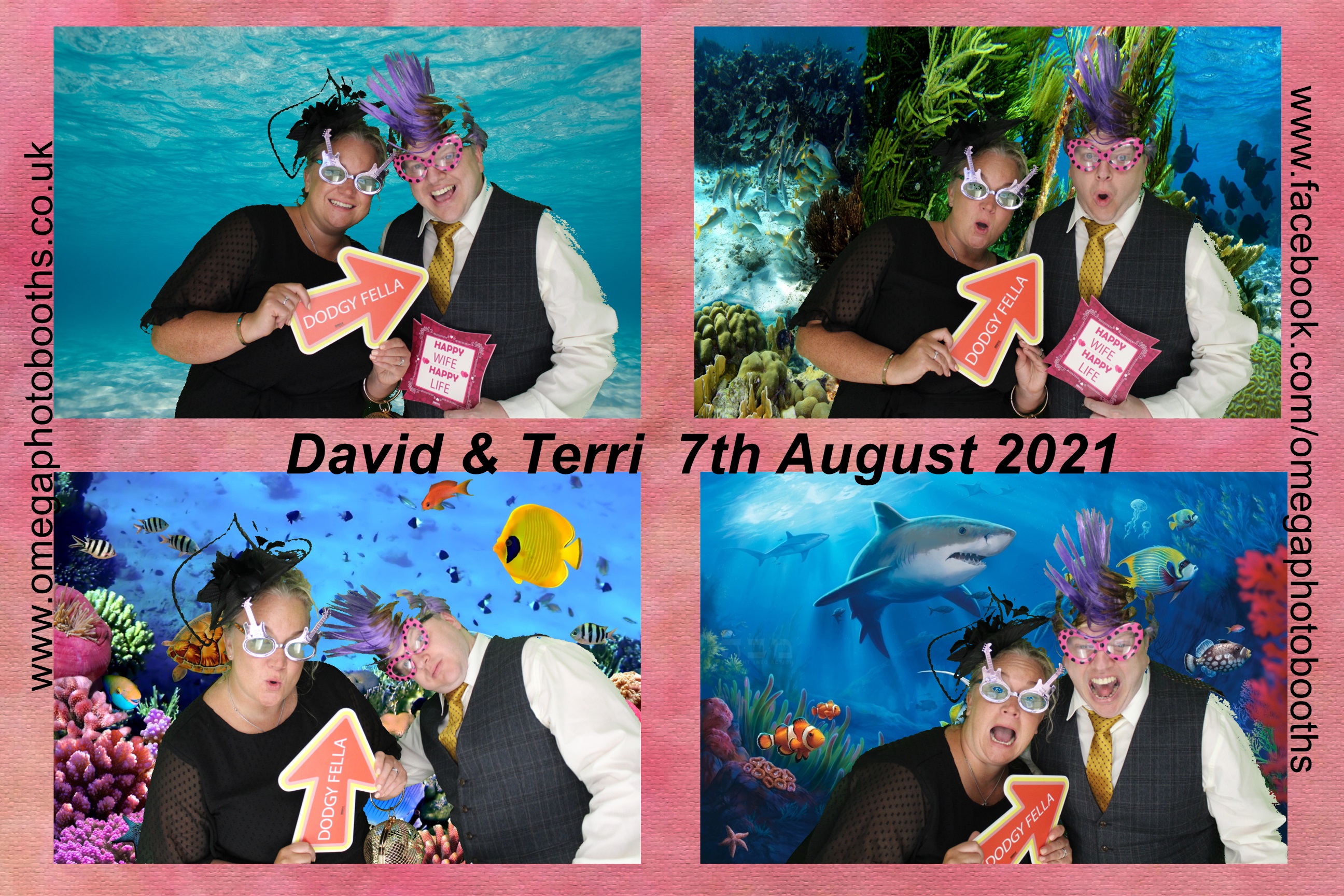 David & Terri's Wedding | View more photos from the event at gallery.omegaphotobooths.co.uk/u/Omega-Photobooths/David-Terris-Wedding