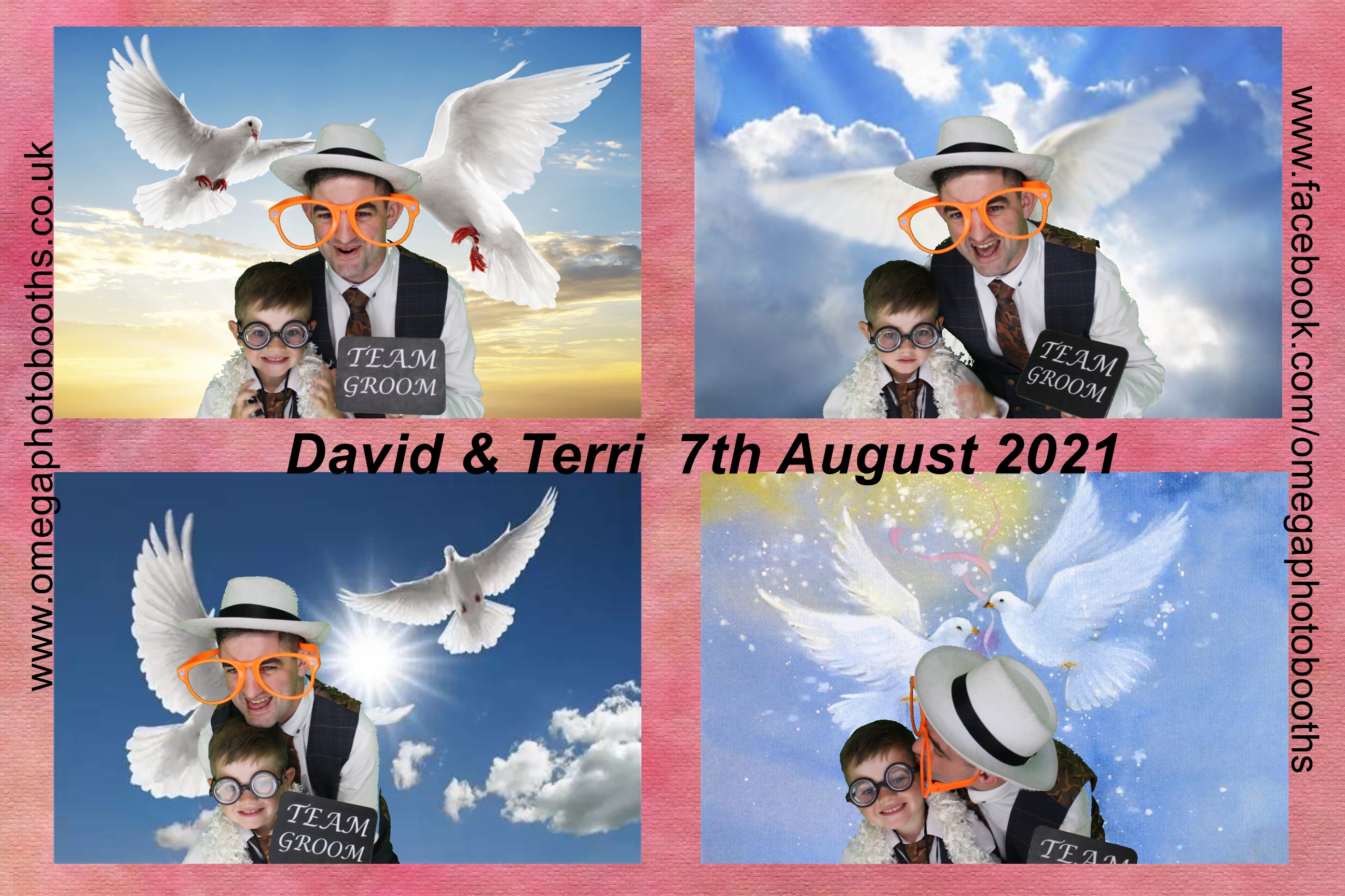 David & Terri's Wedding | View more photos from the event at gallery.omegaphotobooths.co.uk/u/Omega-Photobooths/David-Terris-Wedding
