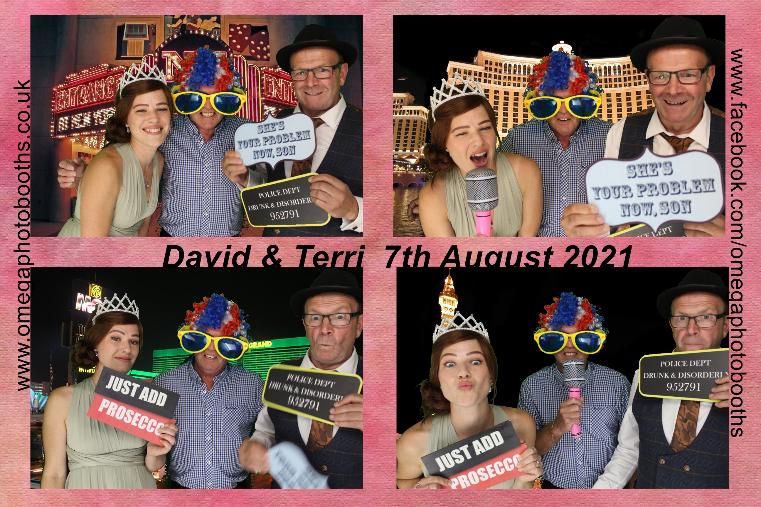 David & Terri's Wedding | View more photos from the event at gallery.omegaphotobooths.co.uk/u/Omega-Photobooths/David-Terris-Wedding
