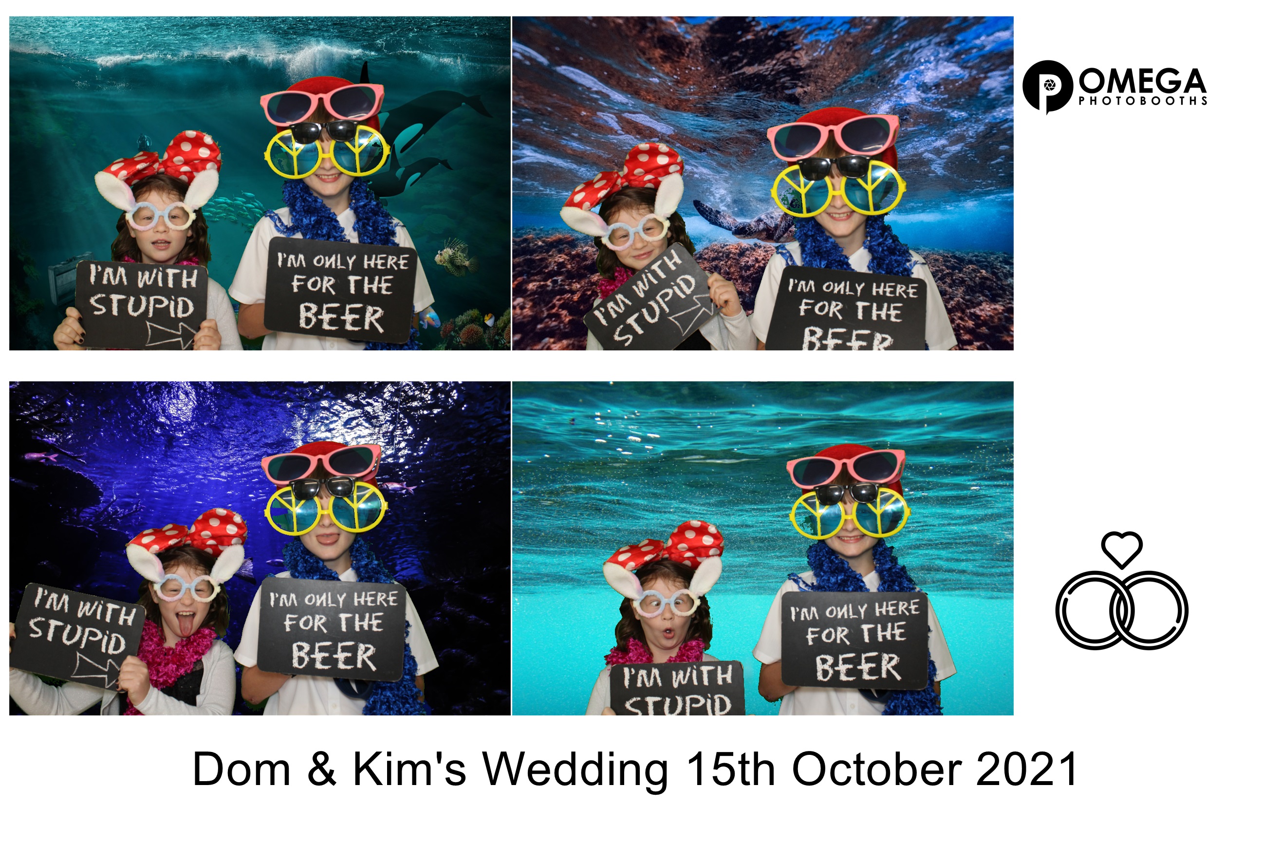 Dom & Kim's Wedding | View more photos from the event at gallery.omegaphotobooths.co.uk/u/Omega-Photobooths/Dom-Kims-Wedding