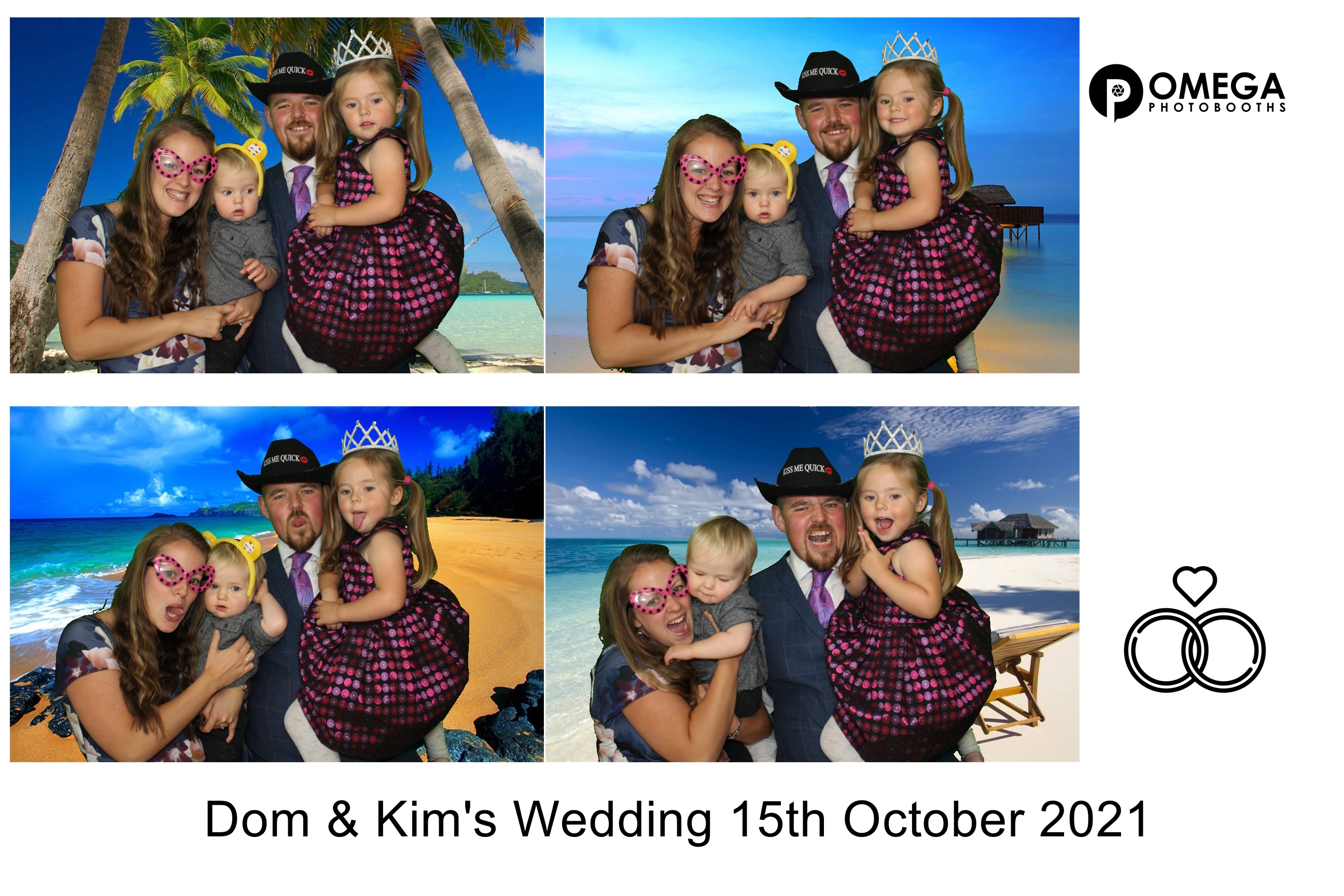 Dom & Kim's Wedding | View more photos from the event at gallery.omegaphotobooths.co.uk/u/Omega-Photobooths/Dom-Kims-Wedding