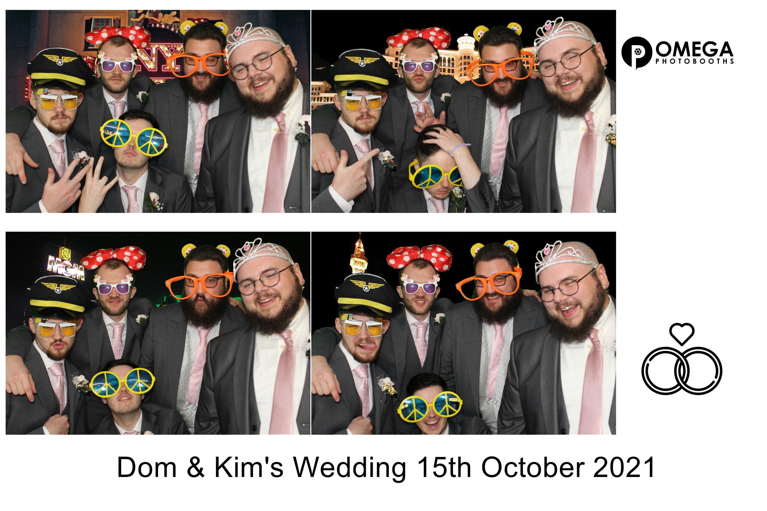 Dom & Kim's Wedding | View more photos from the event at gallery.omegaphotobooths.co.uk/u/Omega-Photobooths/Dom-Kims-Wedding