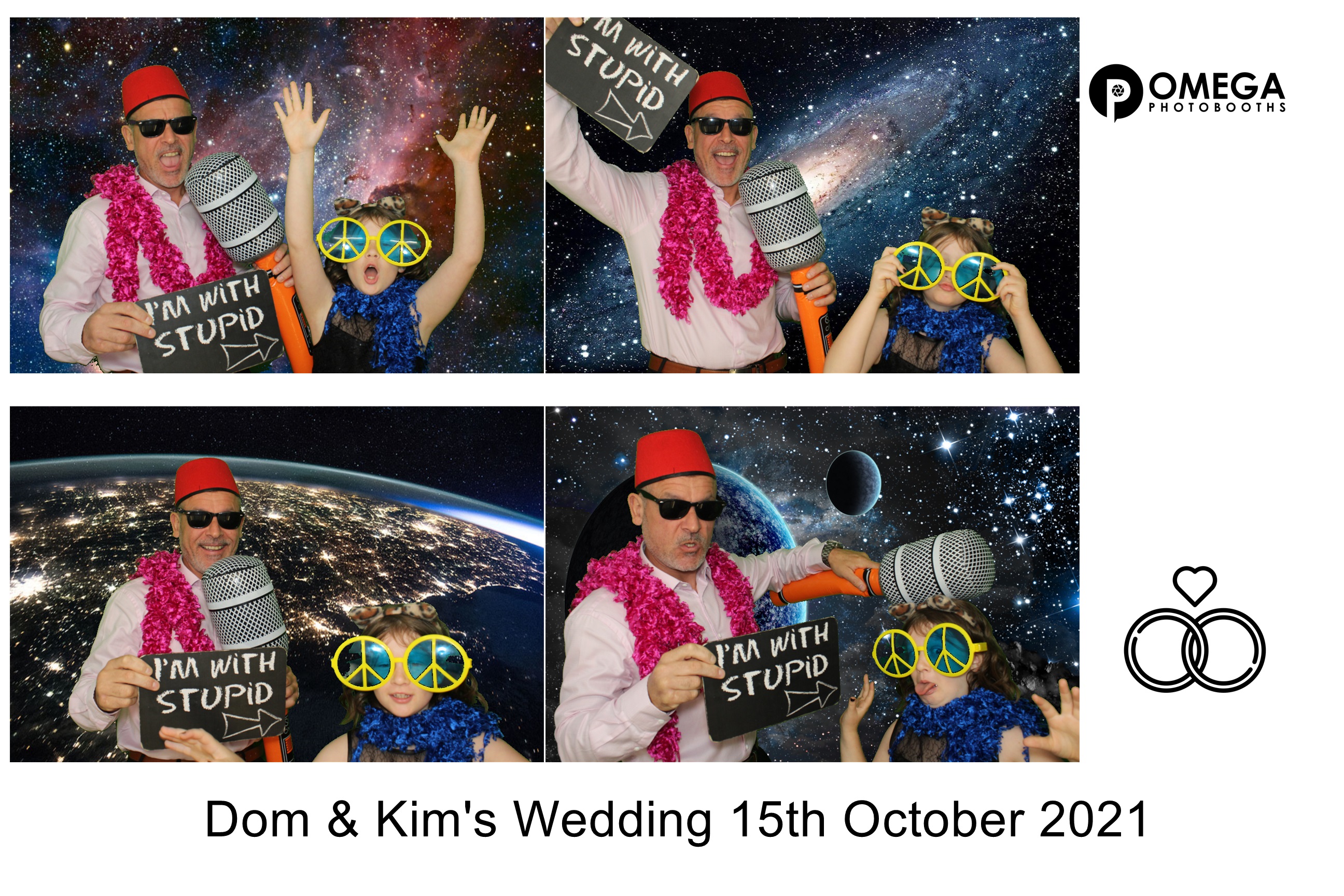 Dom & Kim's Wedding | View more photos from the event at gallery.omegaphotobooths.co.uk/u/Omega-Photobooths/Dom-Kims-Wedding