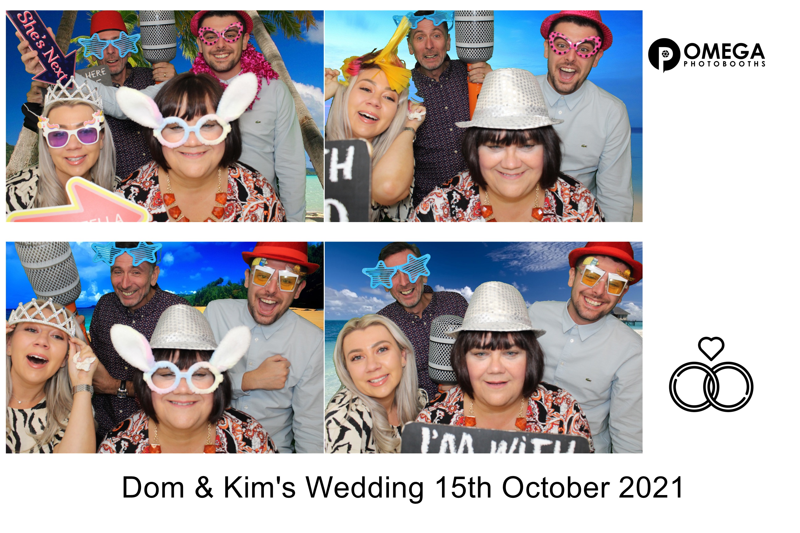 Dom & Kim's Wedding | View more photos from the event at gallery.omegaphotobooths.co.uk/u/Omega-Photobooths/Dom-Kims-Wedding
