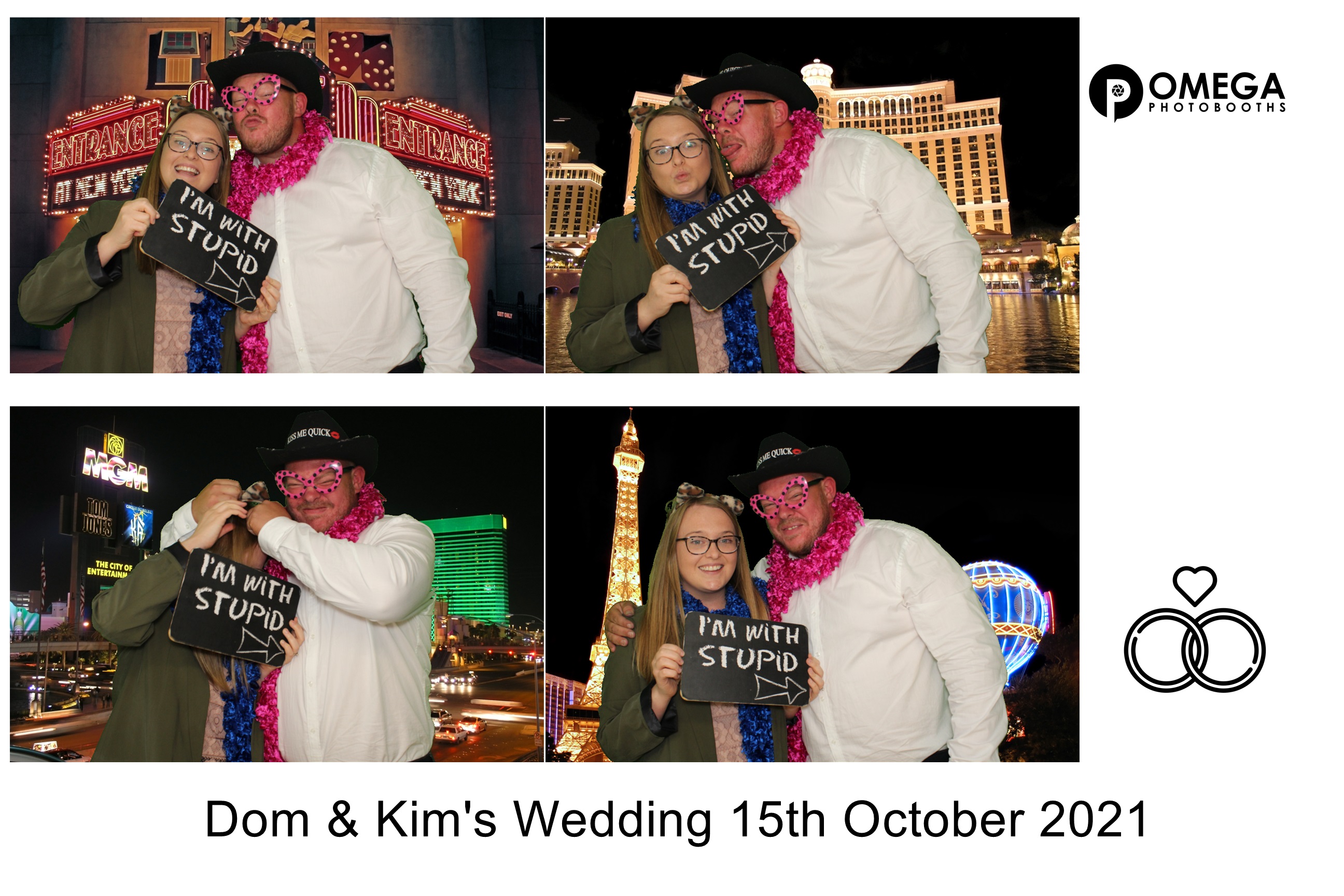 Dom & Kim's Wedding | View more photos from the event at gallery.omegaphotobooths.co.uk/u/Omega-Photobooths/Dom-Kims-Wedding