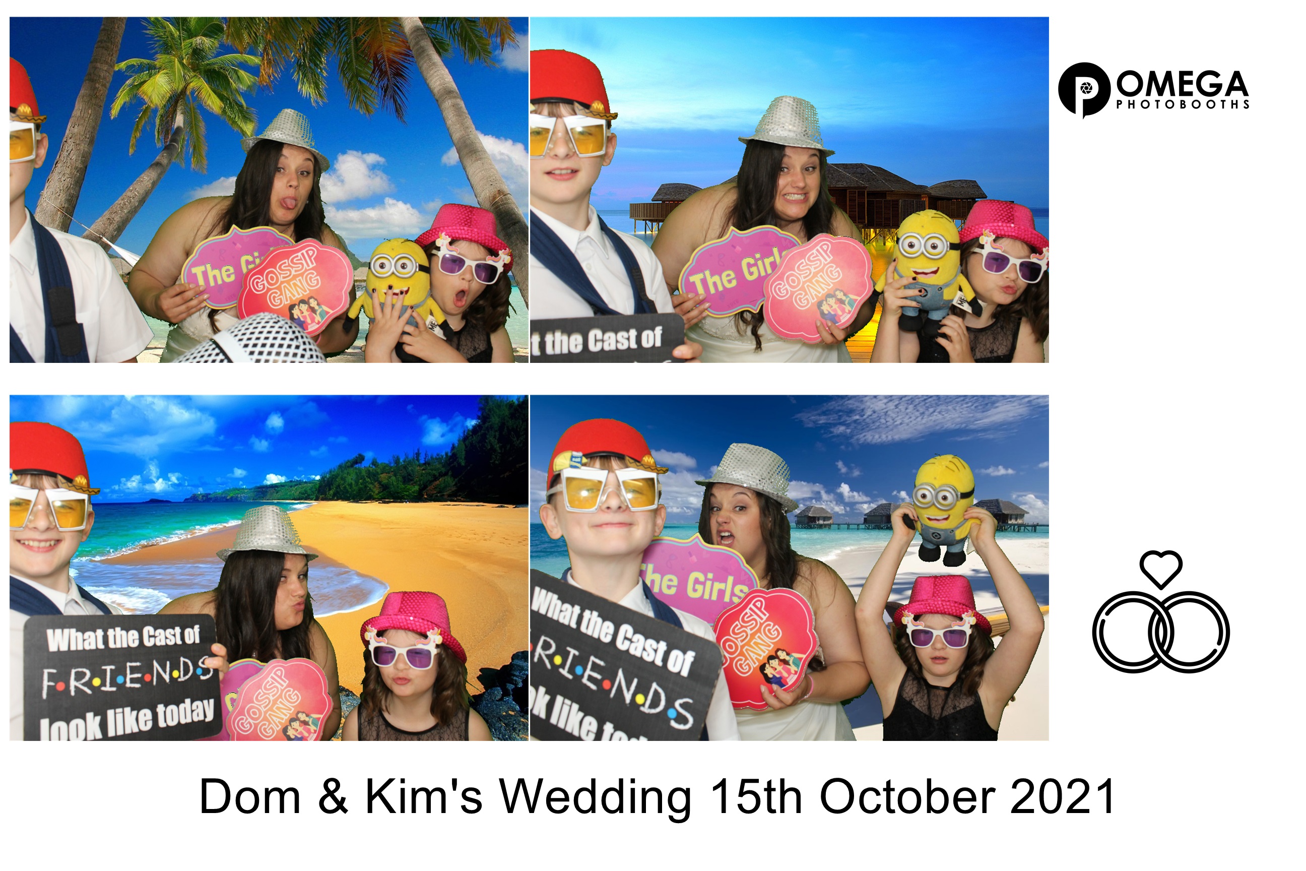 Dom & Kim's Wedding | View more photos from the event at gallery.omegaphotobooths.co.uk/u/Omega-Photobooths/Dom-Kims-Wedding