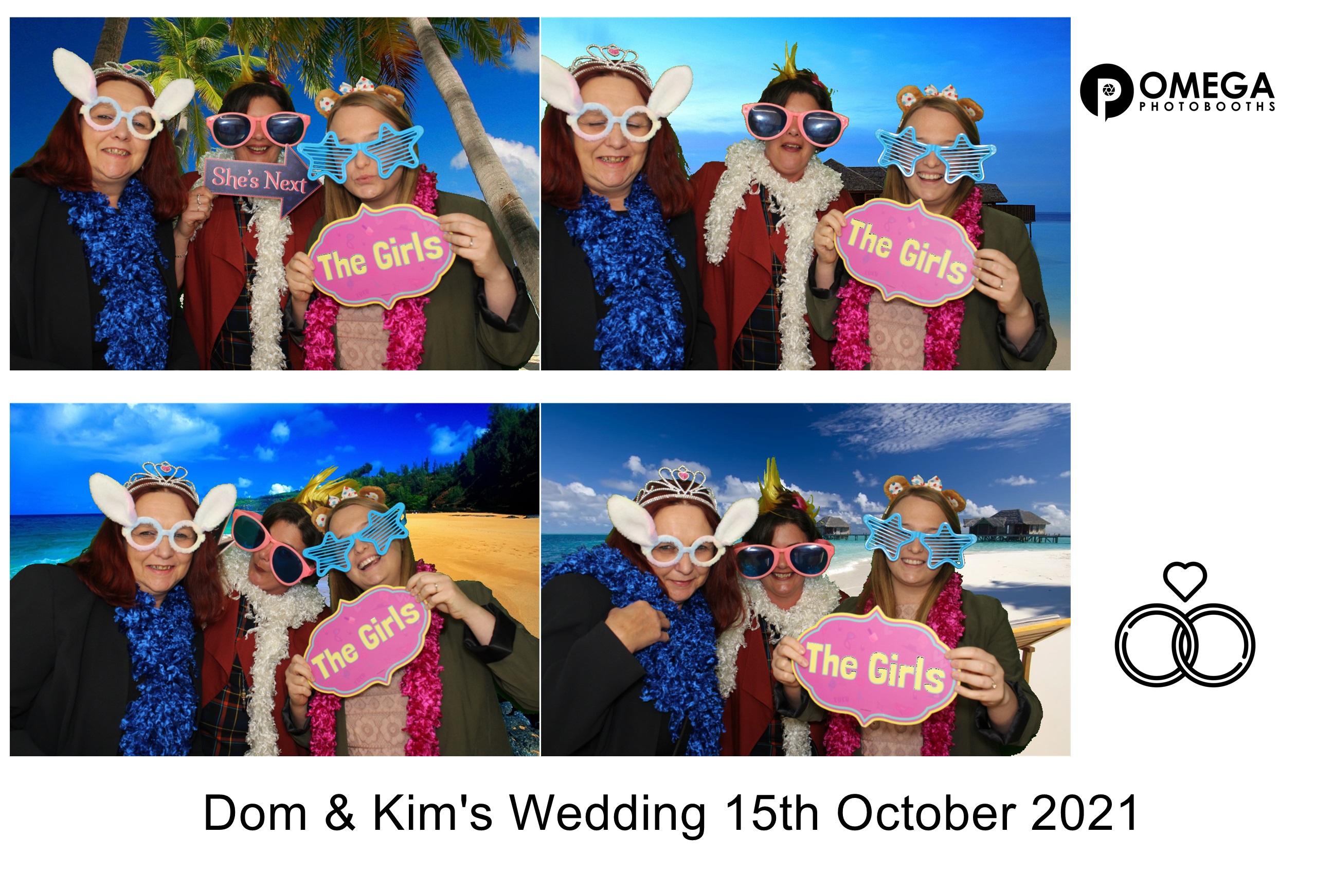 Dom & Kim's Wedding | View more photos from the event at gallery.omegaphotobooths.co.uk/u/Omega-Photobooths/Dom-Kims-Wedding