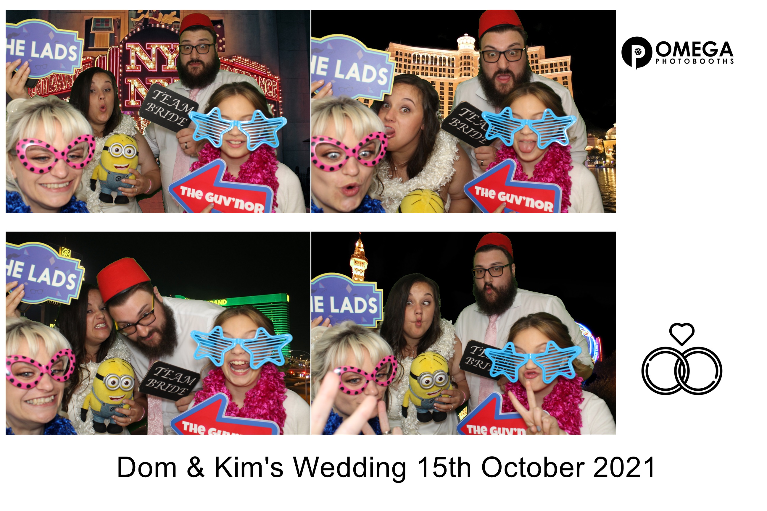 Dom & Kim's Wedding | View more photos from the event at gallery.omegaphotobooths.co.uk/u/Omega-Photobooths/Dom-Kims-Wedding
