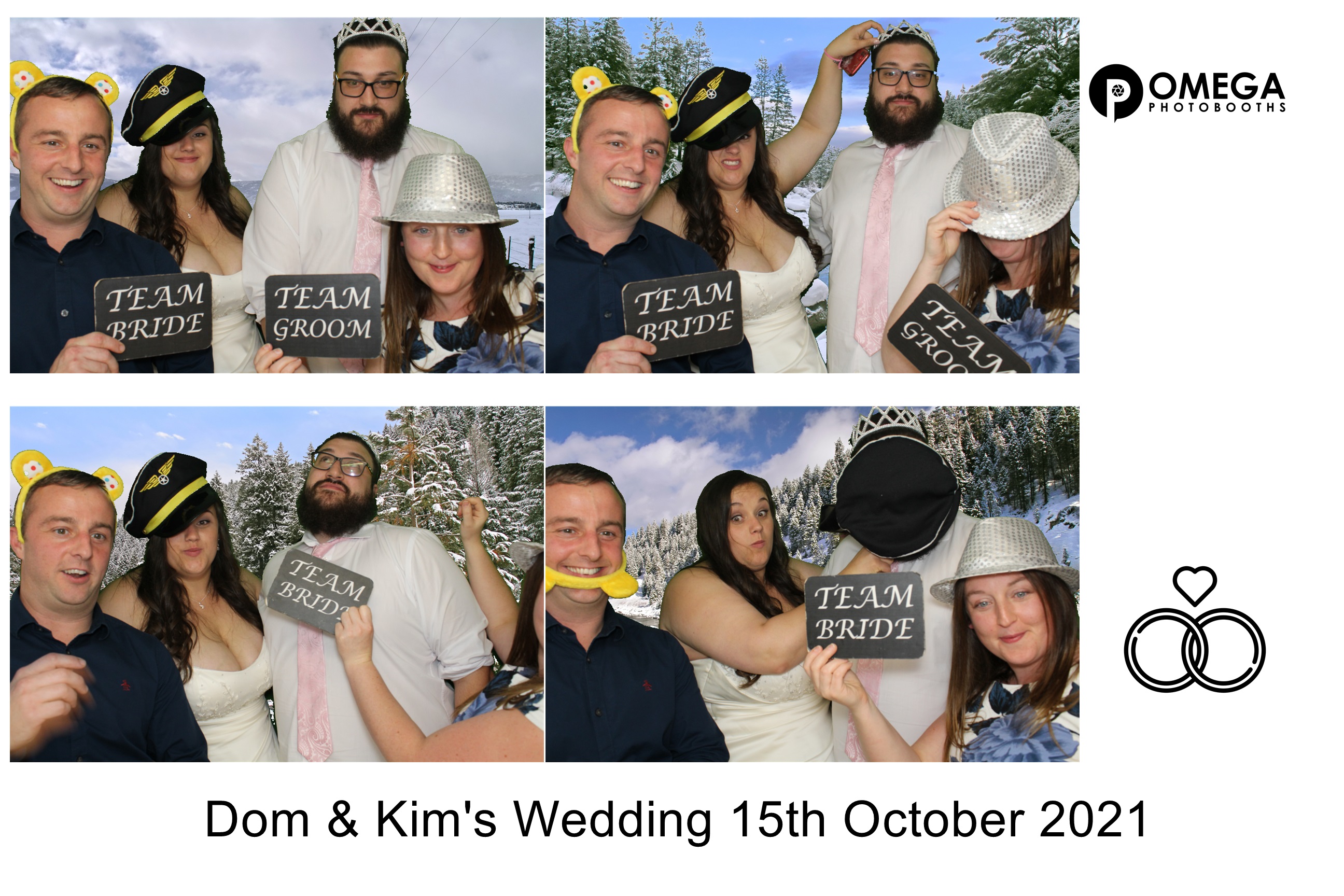 Dom & Kim's Wedding | View more photos from the event at gallery.omegaphotobooths.co.uk/u/Omega-Photobooths/Dom-Kims-Wedding