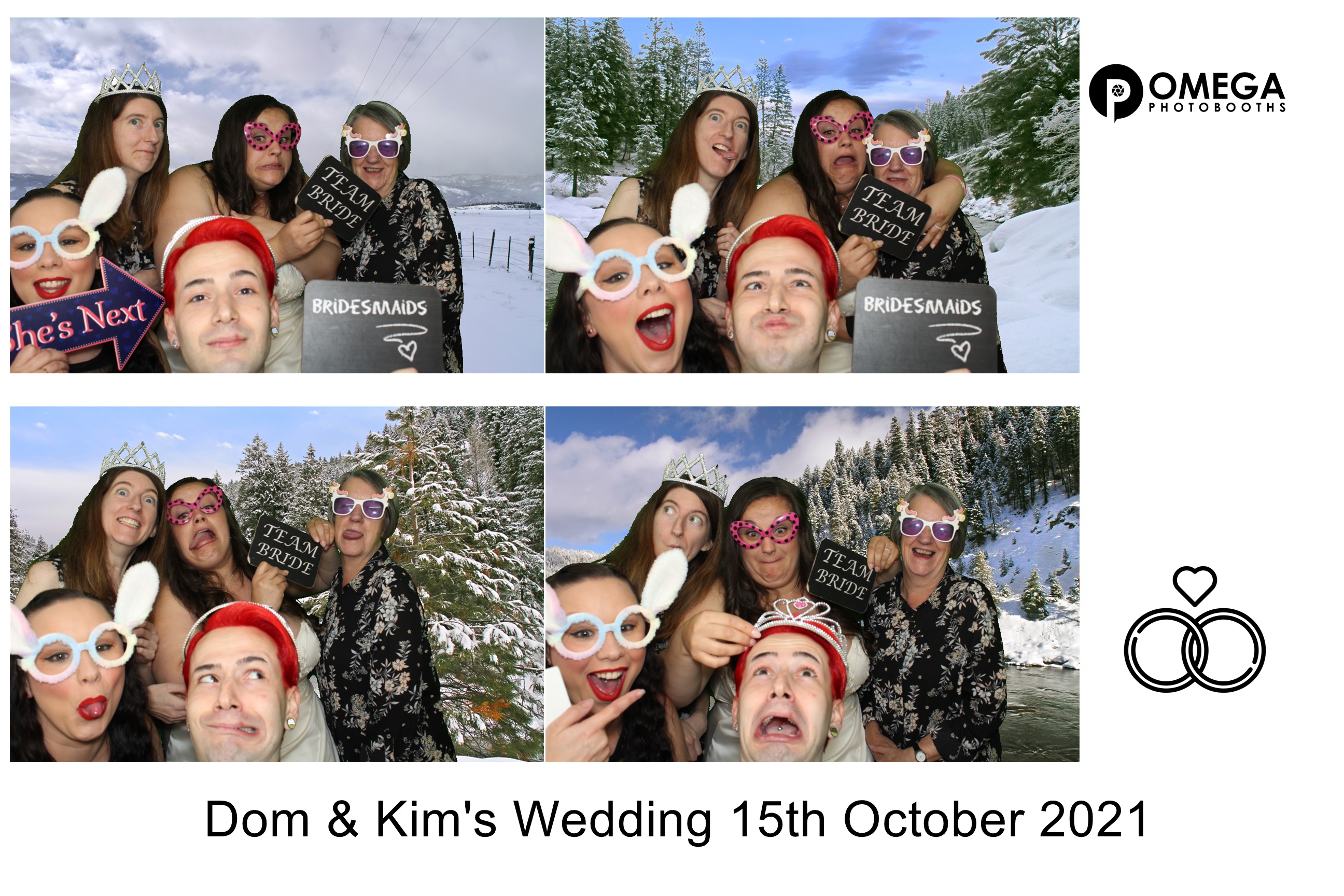 Dom & Kim's Wedding | View more photos from the event at gallery.omegaphotobooths.co.uk/u/Omega-Photobooths/Dom-Kims-Wedding