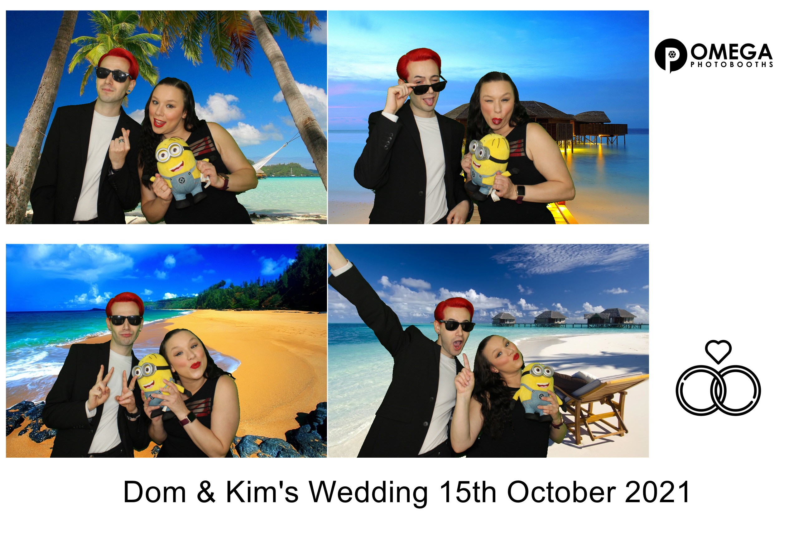 Dom & Kim's Wedding | View more photos from the event at gallery.omegaphotobooths.co.uk/u/Omega-Photobooths/Dom-Kims-Wedding