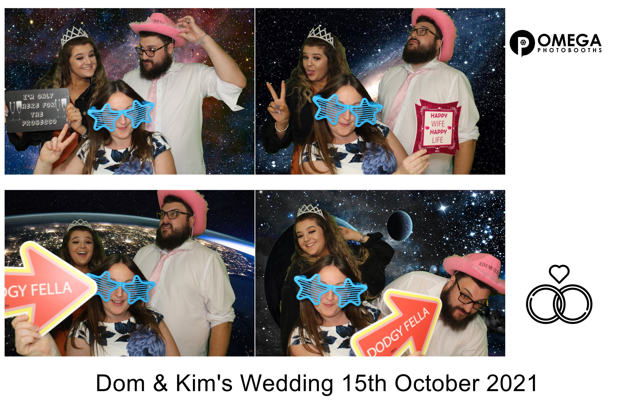 Dom & Kim's Wedding | View more photos from the event at gallery.omegaphotobooths.co.uk/u/Omega-Photobooths/Dom-Kims-Wedding
