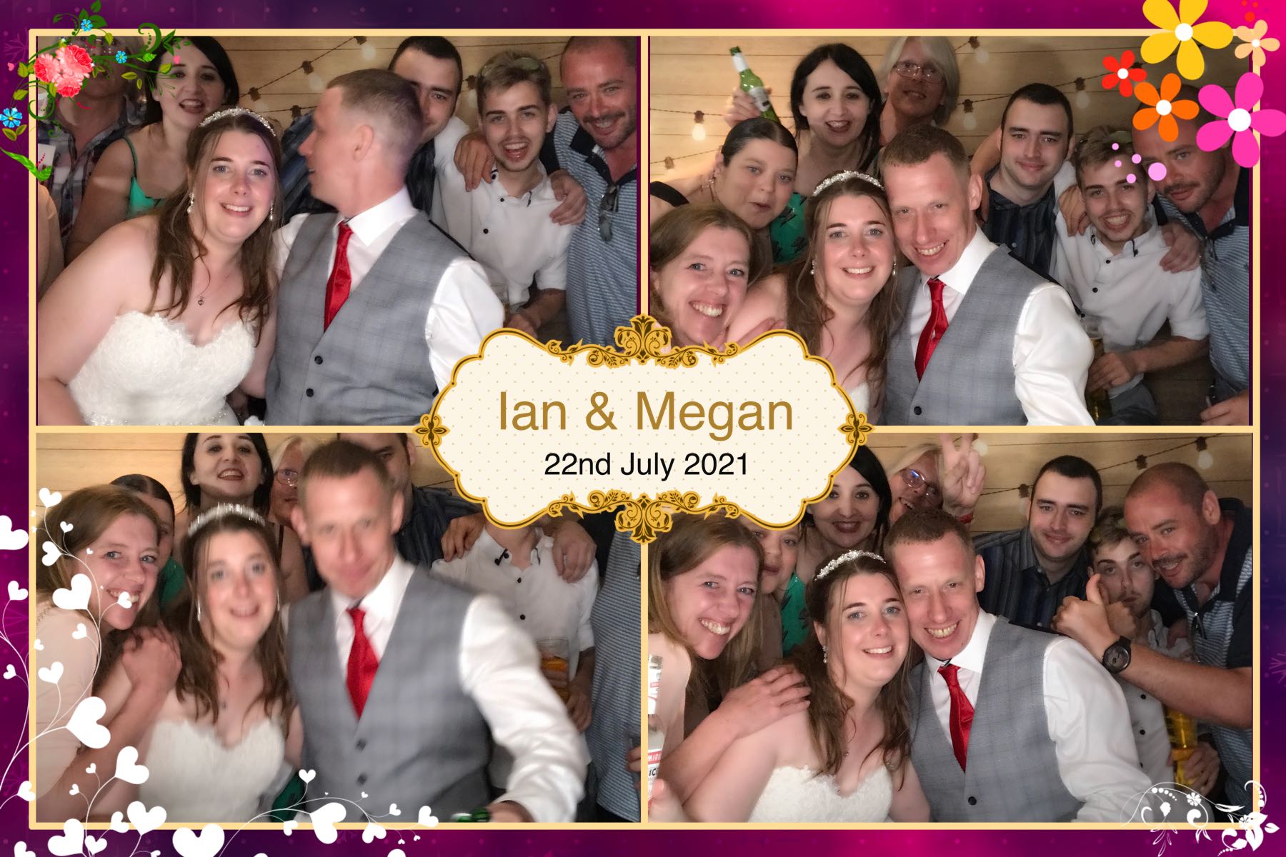 Ian & Megans Wedding | View more photos from the event at gallery.omegaphotobooths.co.uk/u/Omega-Photobooths/Ian-Megans-Wedding