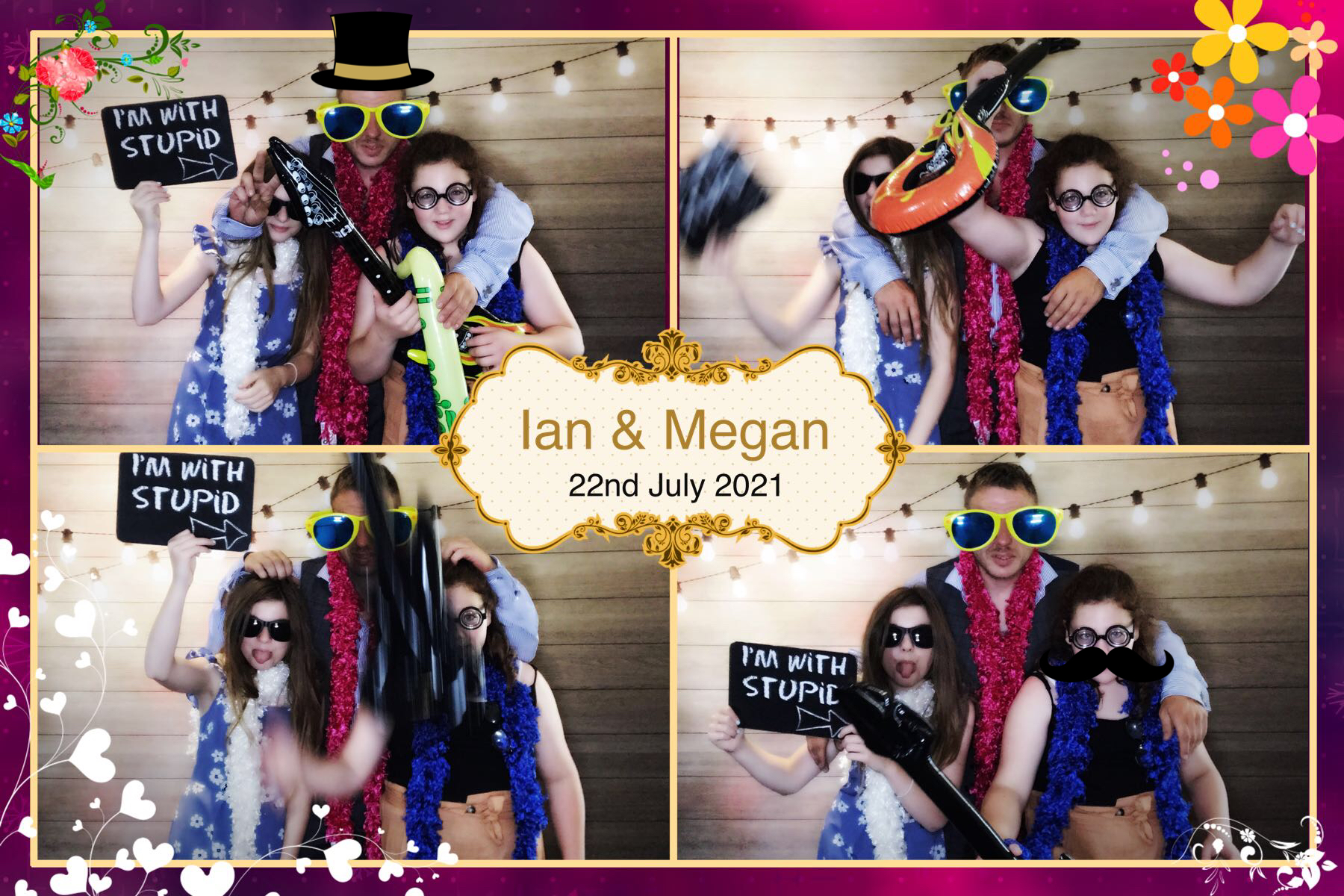 Ian & Megans Wedding | View more photos from the event at gallery.omegaphotobooths.co.uk/u/Omega-Photobooths/Ian-Megans-Wedding