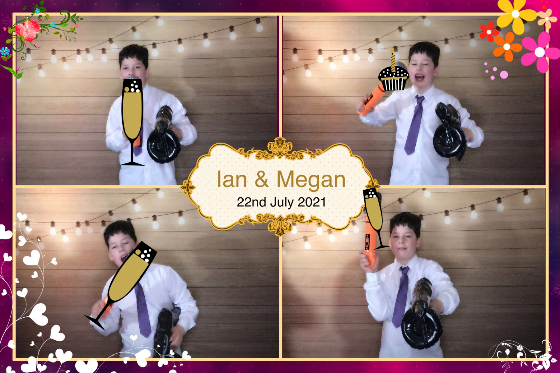 Ian & Megans Wedding | View more photos from the event at gallery.omegaphotobooths.co.uk/u/Omega-Photobooths/Ian-Megans-Wedding