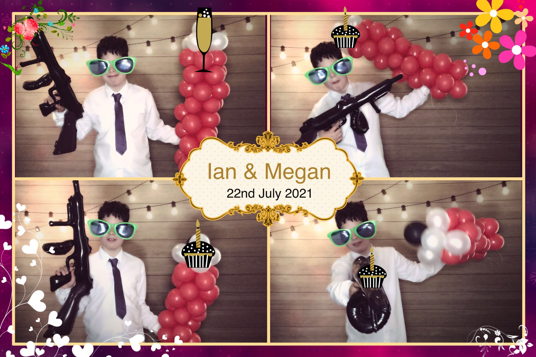 Ian & Megans Wedding | View more photos from the event at gallery.omegaphotobooths.co.uk/u/Omega-Photobooths/Ian-Megans-Wedding