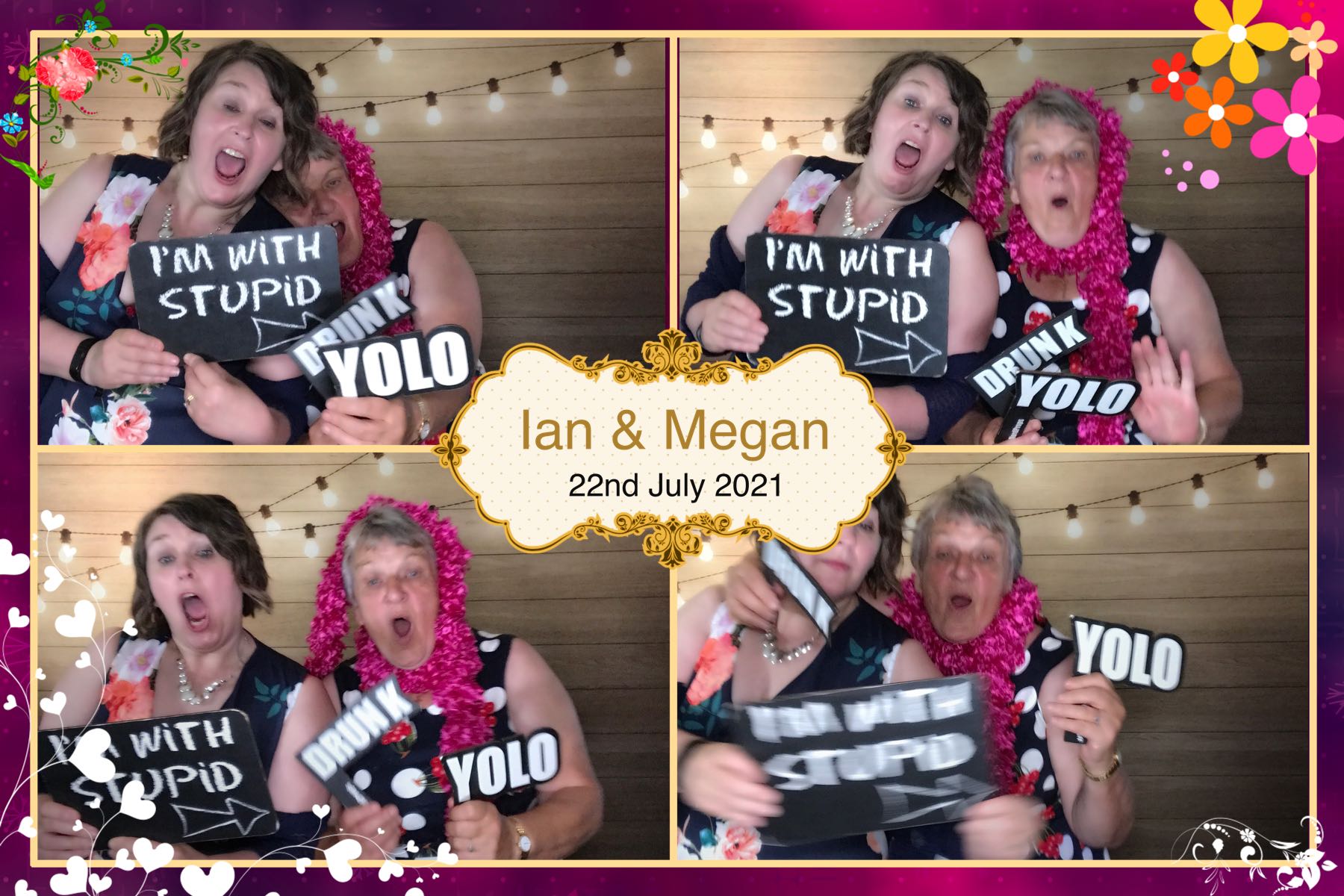 Ian & Megans Wedding | View more photos from the event at gallery.omegaphotobooths.co.uk/u/Omega-Photobooths/Ian-Megans-Wedding