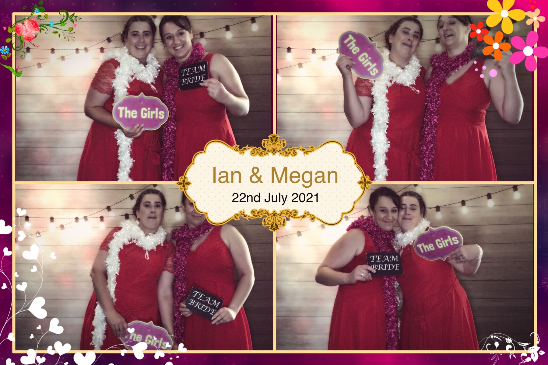 Ian & Megans Wedding | View more photos from the event at gallery.omegaphotobooths.co.uk/u/Omega-Photobooths/Ian-Megans-Wedding