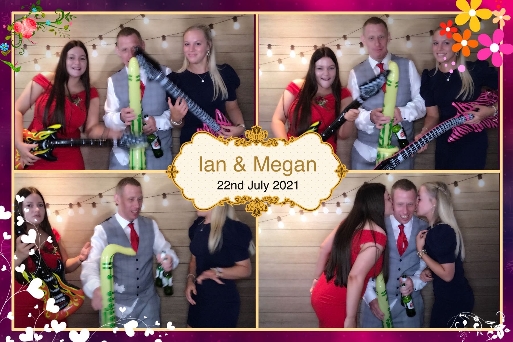 Ian & Megans Wedding | View more photos from the event at gallery.omegaphotobooths.co.uk/u/Omega-Photobooths/Ian-Megans-Wedding