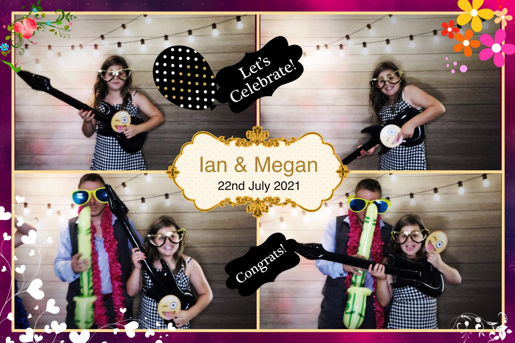Ian & Megans Wedding | View more photos from the event at gallery.omegaphotobooths.co.uk/u/Omega-Photobooths/Ian-Megans-Wedding