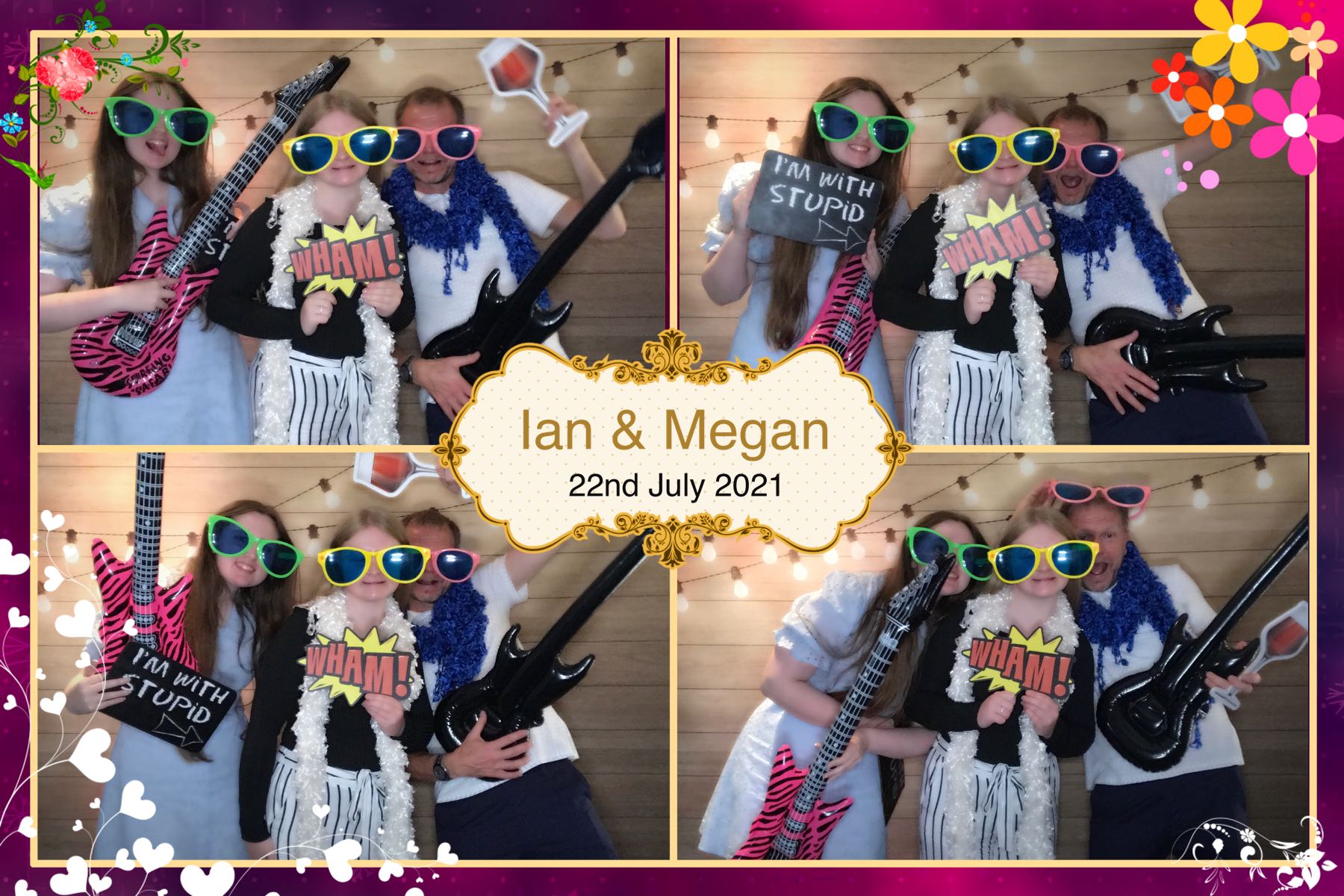 Ian & Megans Wedding | View more photos from the event at gallery.omegaphotobooths.co.uk/u/Omega-Photobooths/Ian-Megans-Wedding