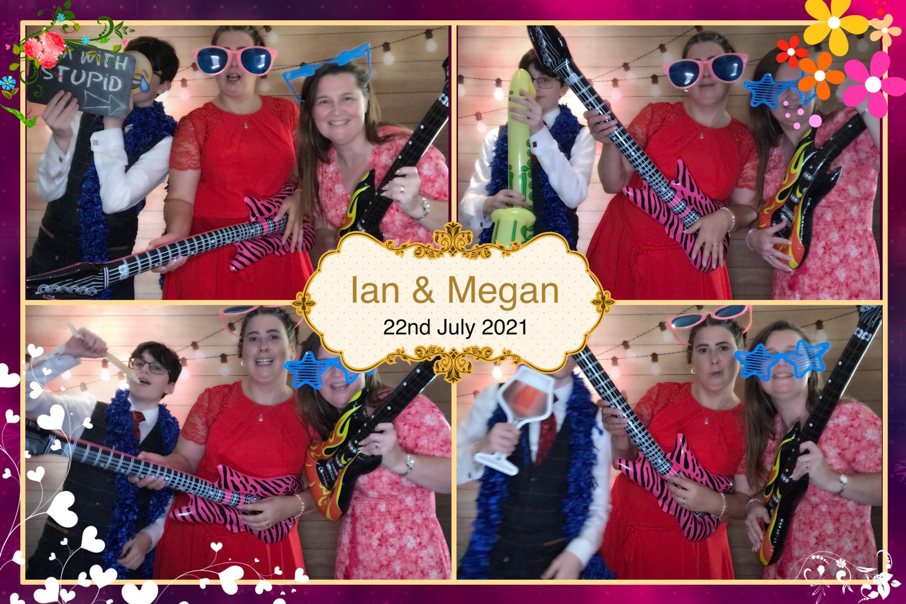 Ian & Megans Wedding | View more photos from the event at gallery.omegaphotobooths.co.uk/u/Omega-Photobooths/Ian-Megans-Wedding