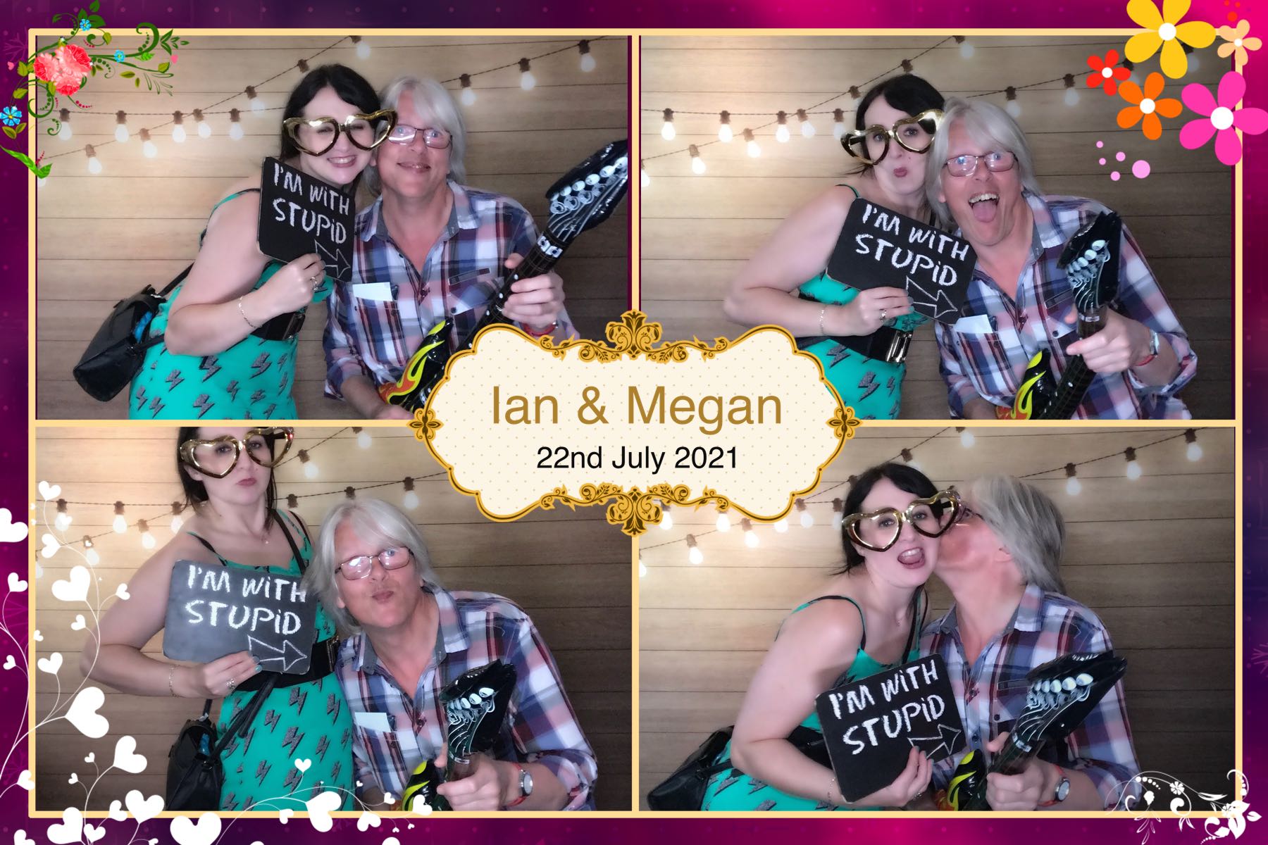 Ian & Megans Wedding | View more photos from the event at gallery.omegaphotobooths.co.uk/u/Omega-Photobooths/Ian-Megans-Wedding