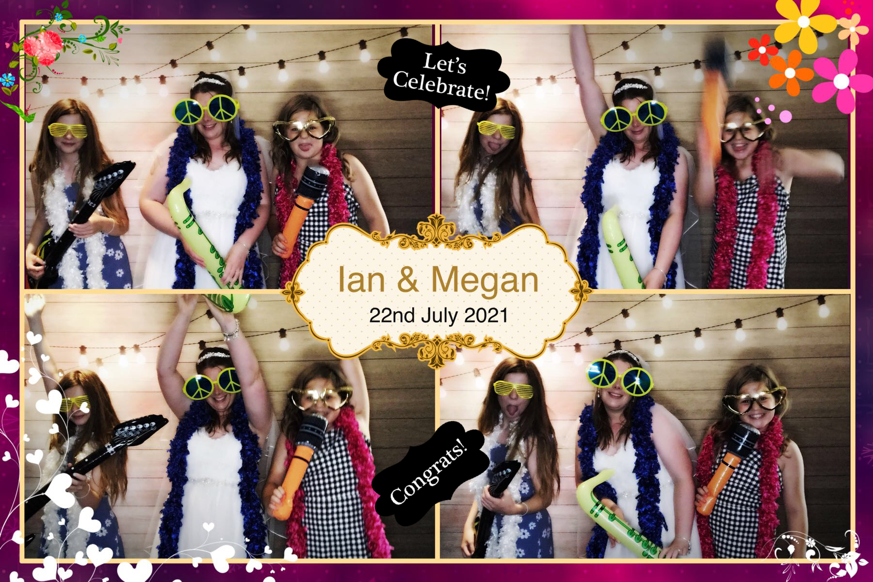 Ian & Megans Wedding | View more photos from the event at gallery.omegaphotobooths.co.uk/u/Omega-Photobooths/Ian-Megans-Wedding