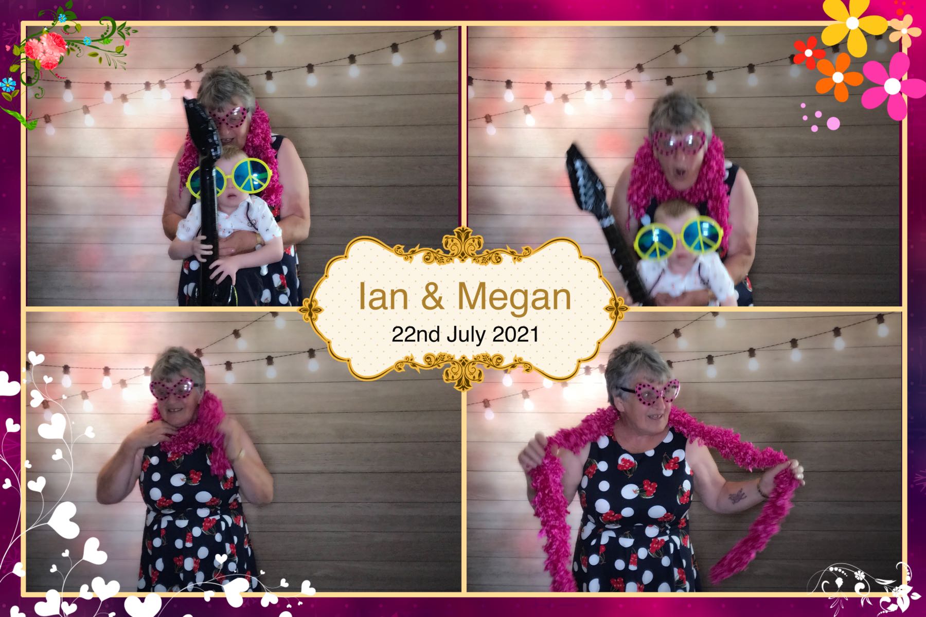 Ian & Megans Wedding | View more photos from the event at gallery.omegaphotobooths.co.uk/u/Omega-Photobooths/Ian-Megans-Wedding