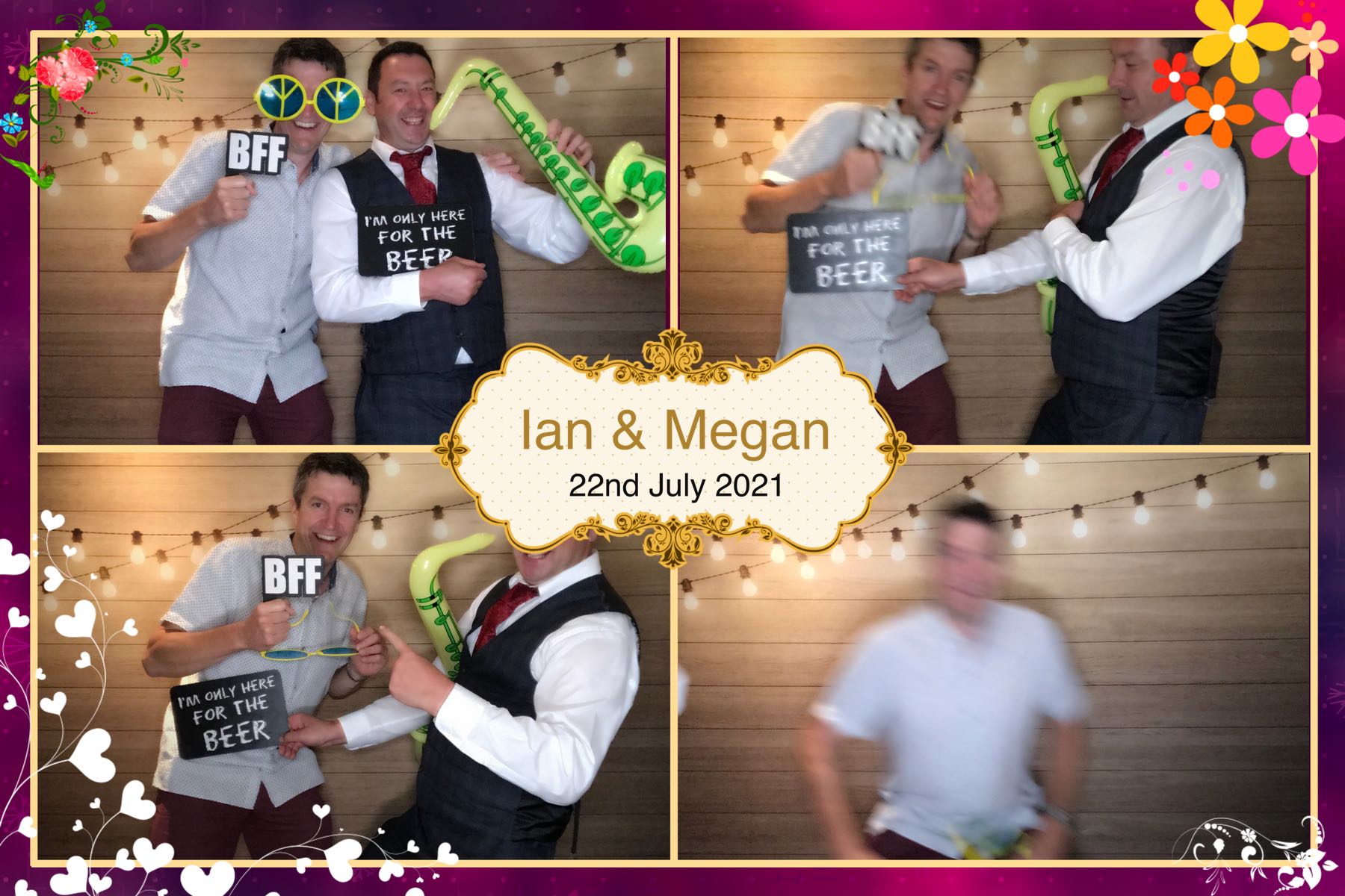 Ian & Megans Wedding | View more photos from the event at gallery.omegaphotobooths.co.uk/u/Omega-Photobooths/Ian-Megans-Wedding