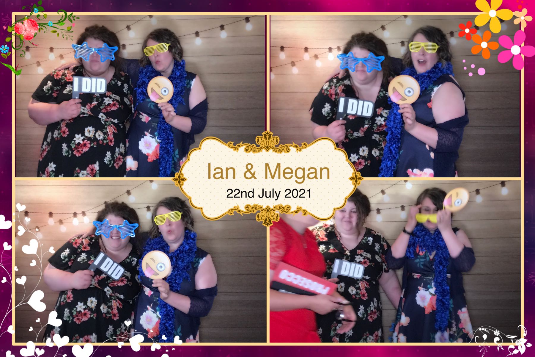 Ian & Megans Wedding | View more photos from the event at gallery.omegaphotobooths.co.uk/u/Omega-Photobooths/Ian-Megans-Wedding