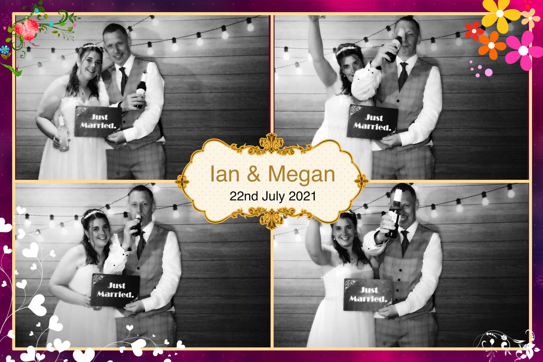 Ian & Megans Wedding | View more photos from the event at gallery.omegaphotobooths.co.uk/u/Omega-Photobooths/Ian-Megans-Wedding