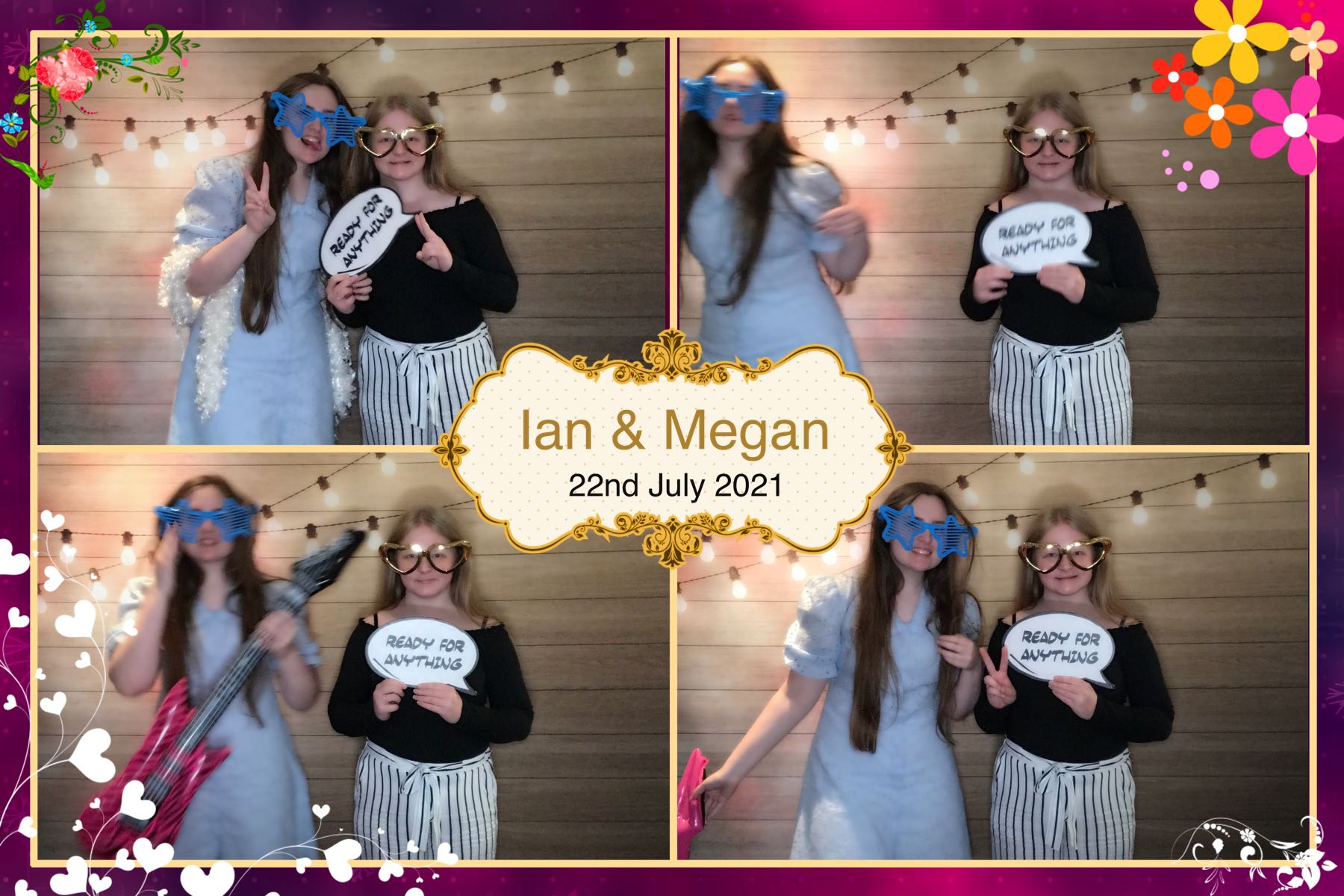 Ian & Megans Wedding | View more photos from the event at gallery.omegaphotobooths.co.uk/u/Omega-Photobooths/Ian-Megans-Wedding